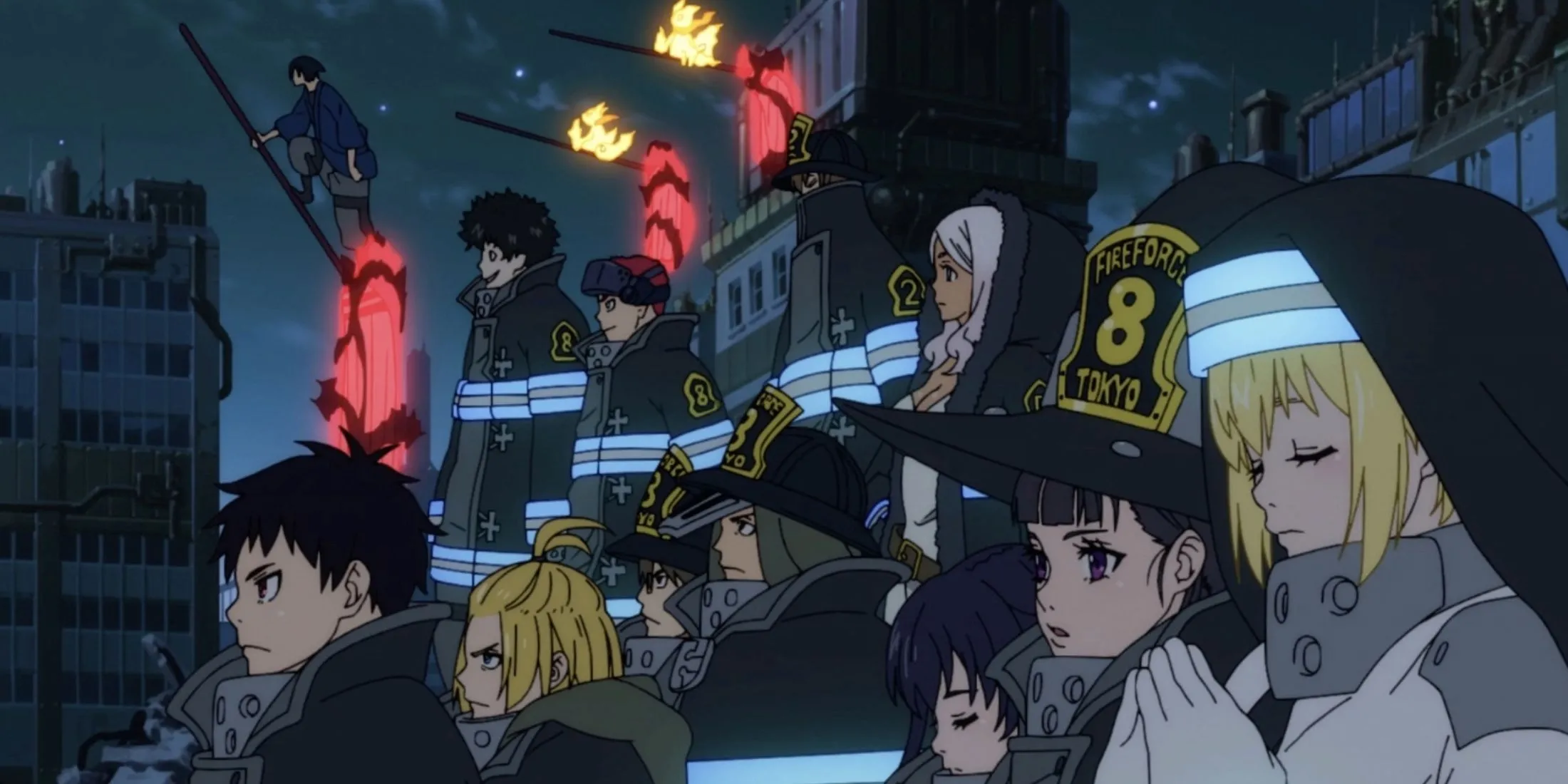 Shinra Kusakabe sẵn sàng chiến đấu trong Fire Force Season 3