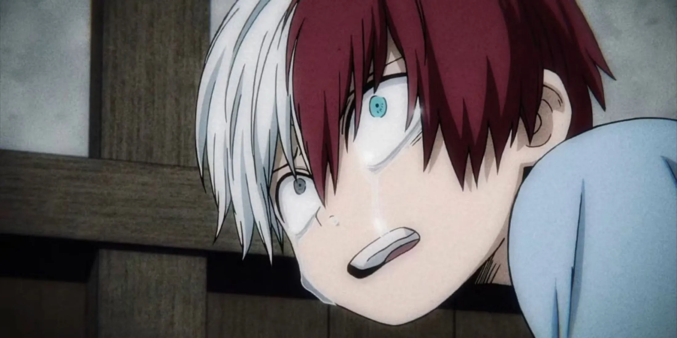 Shoto Todoroki trong My Hero Academia sử dụng cả băng và lửa