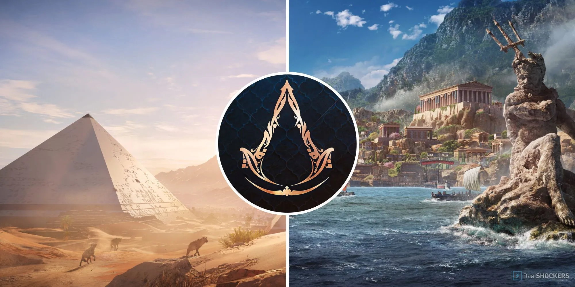 So sánh các bản đồ lớn nhất trong series Assassin's Creed, bao gồm Unity