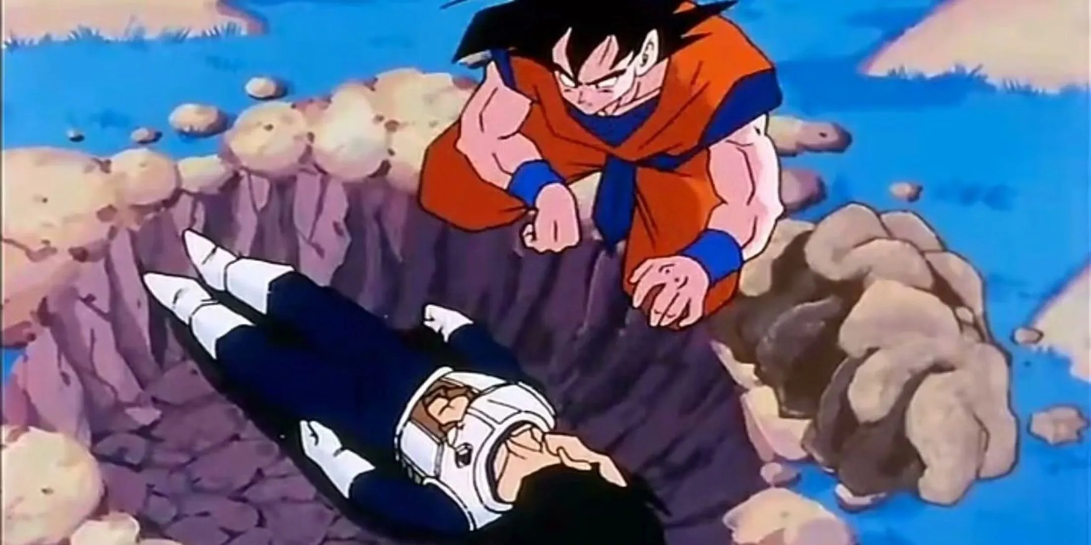 Son Goku chôn cất Vegeta trên hành tinh Namek, Dragon Ball Z Frieza Arc