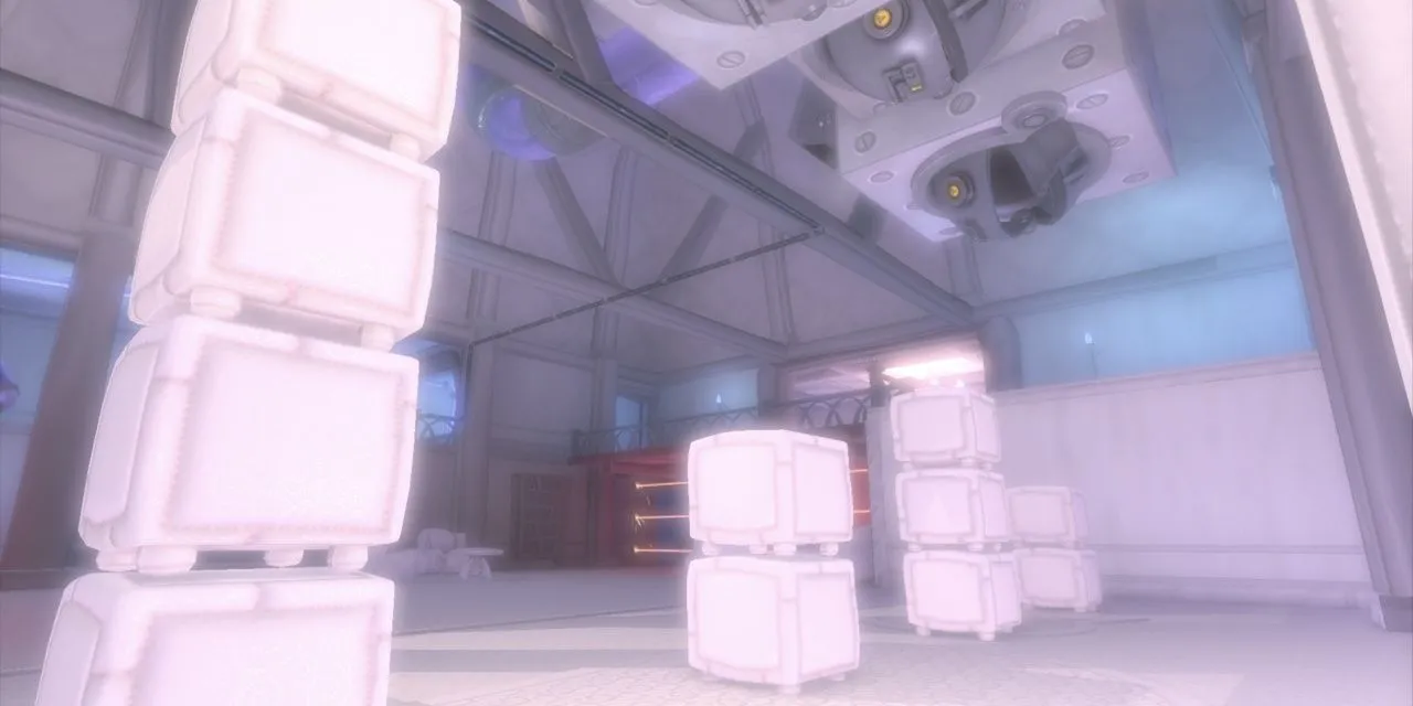Sử dụng các chiều không gian khác nhau để giải đố trong game Quantum Conundrum