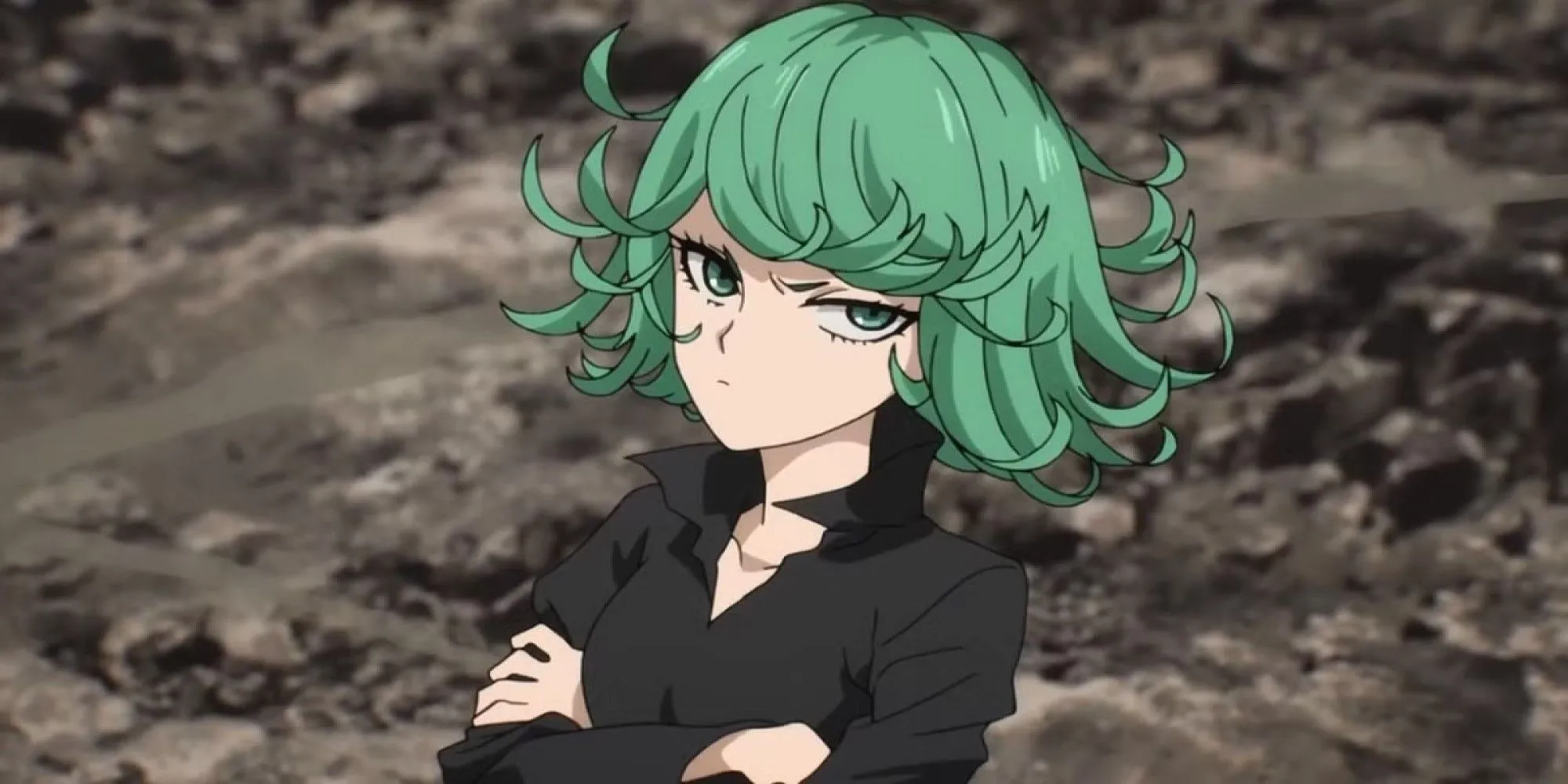Tatsumaki từ One Punch Man sử dụng khả năng điều khiển vật thể