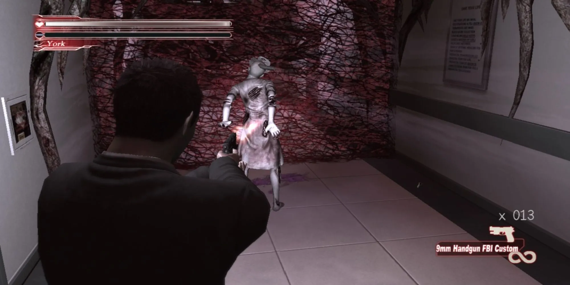 Thám tử Francis York Morgan trong game kinh dị Deadly Premonition trên PS3