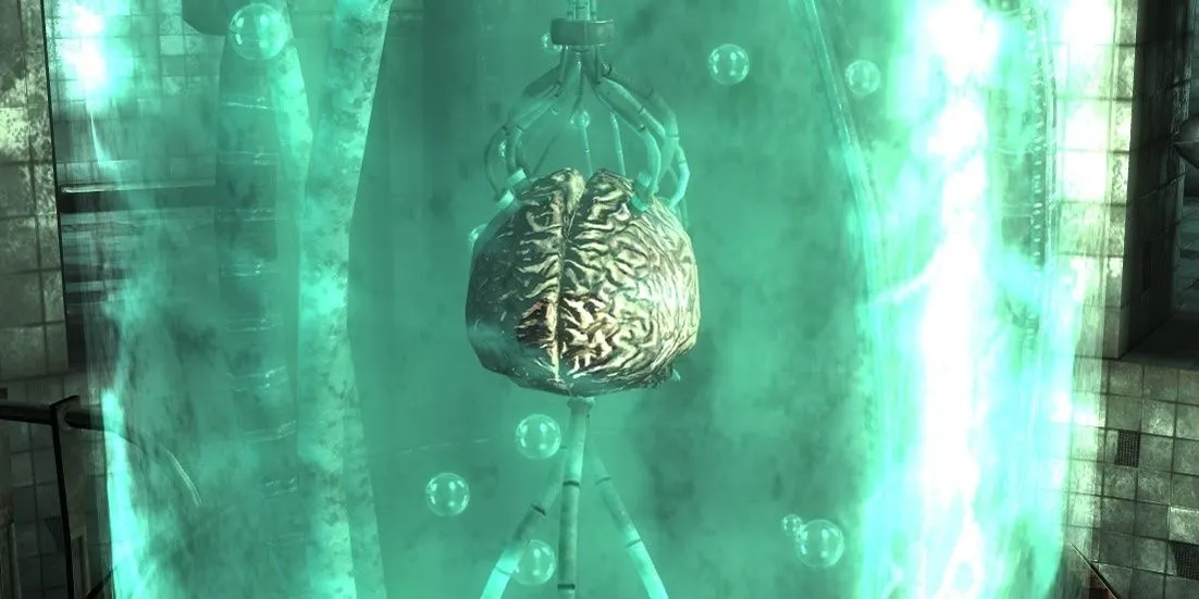 The brain of Professor Calvert in Fallout 3
