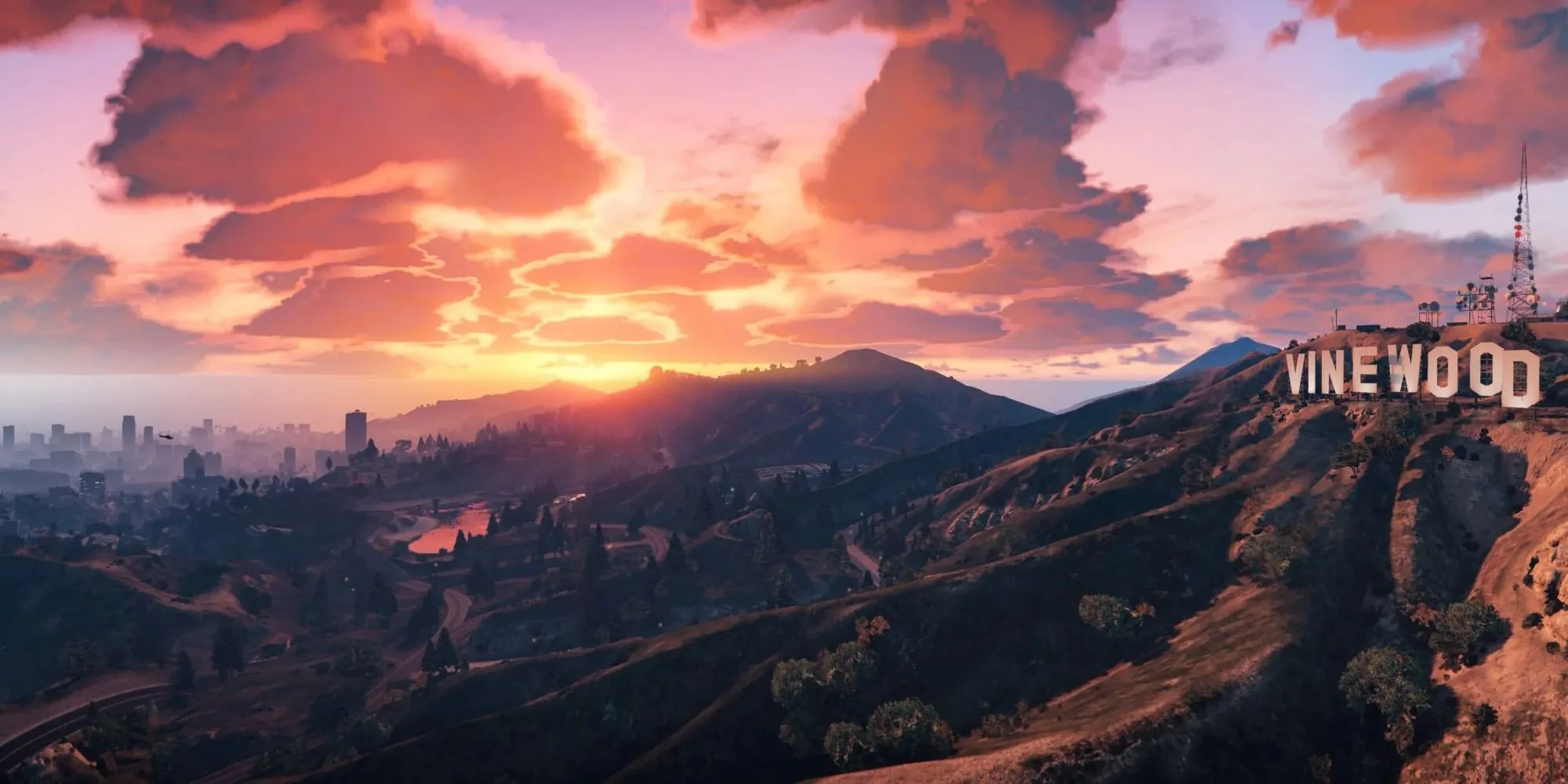 Toàn cảnh thành phố Los Santos trong Grand Theft Auto V, tái hiện chân thực đời sống hiện đại ở bờ Tây nước Mỹ