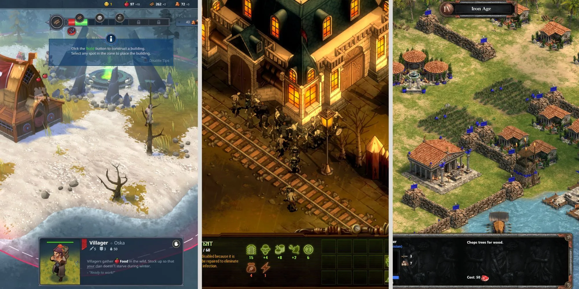 Tổng hợp các đơn vị và công trình đặc trưng trong game chiến thuật thời gian thực (RTS) thân thiện cho người mới bắt đầu.