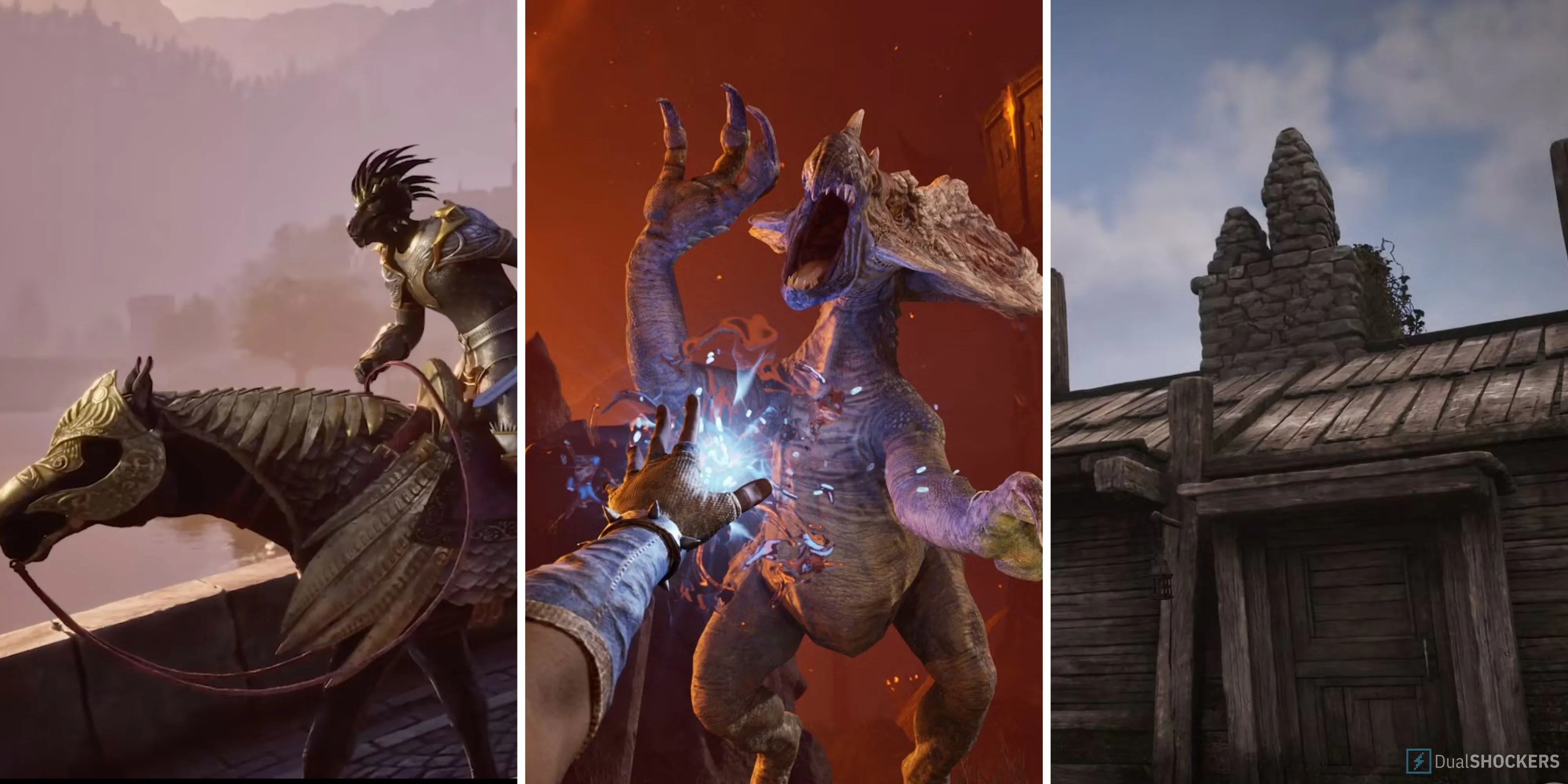 Tổng hợp các hoạt động và cảnh quan trong thế giới mở của game Oblivion Remastered.