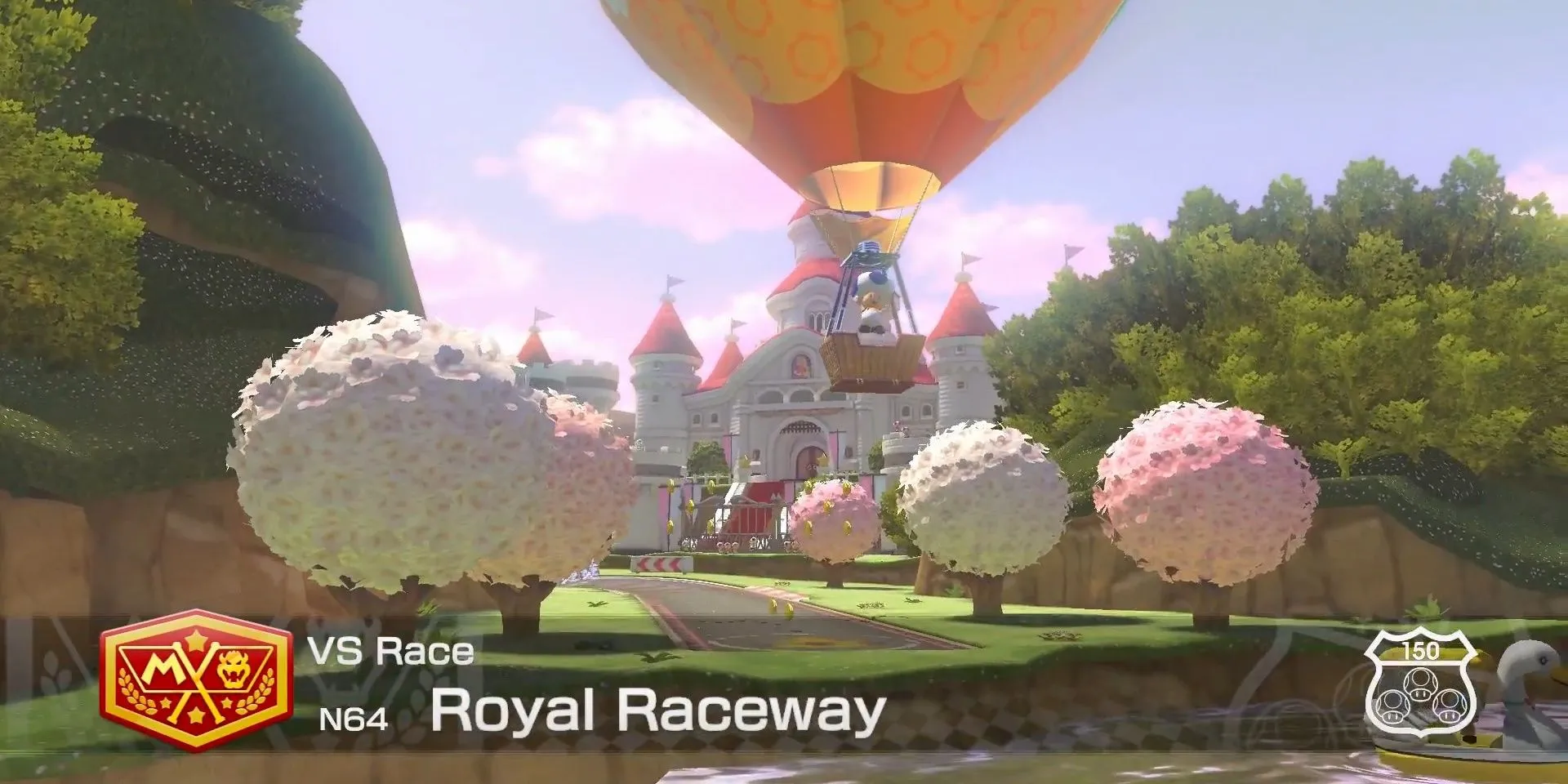 Tổng quan đường đua Royal Raceway trong Mario Kart 8 Deluxe