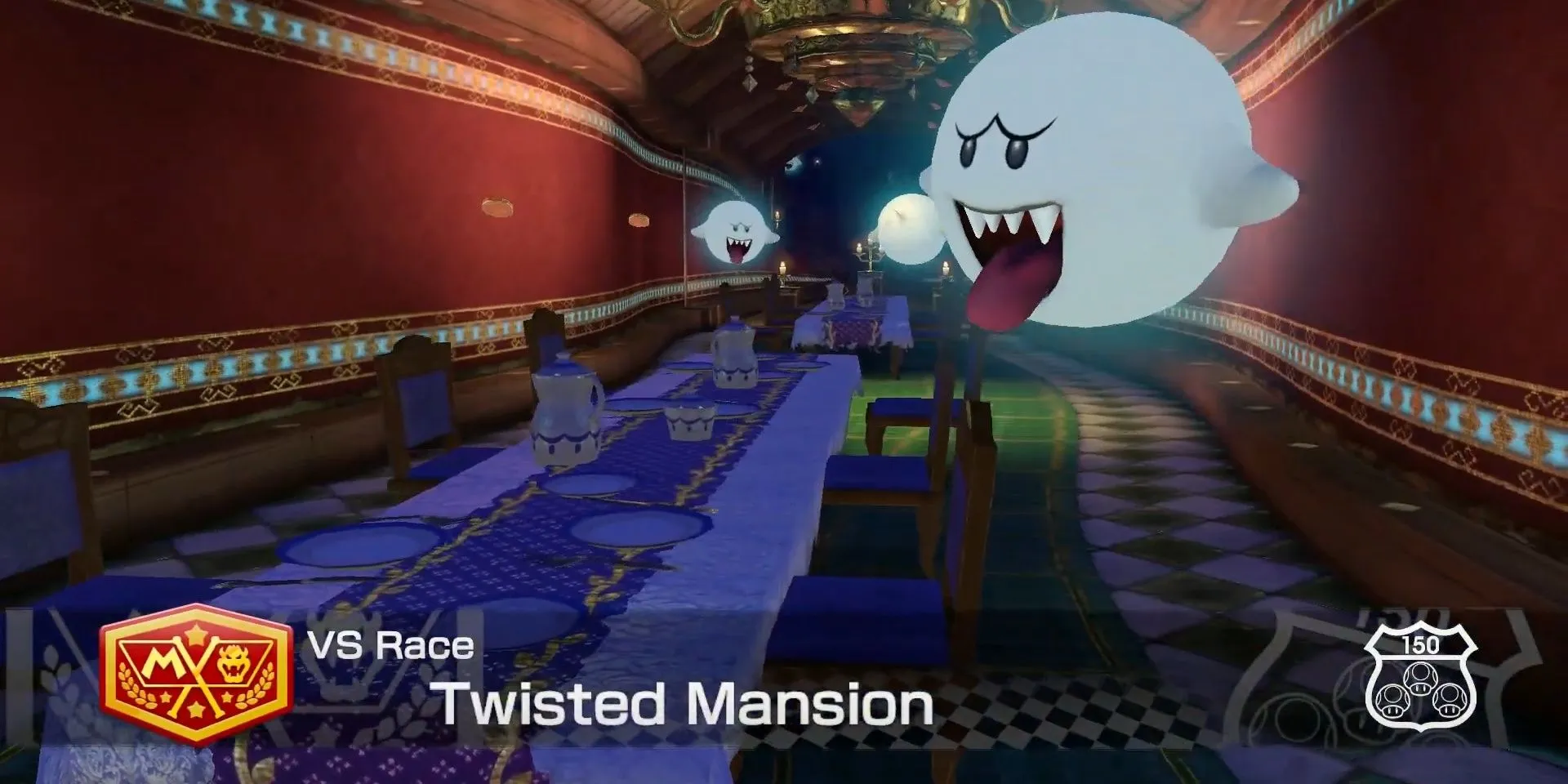 Tổng quan đường đua Twisted Mansion trong Mario Kart 8 Deluxe