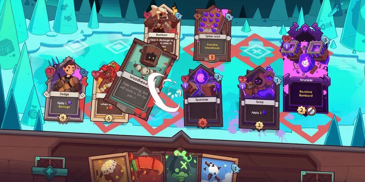 Wildfrost Cute yet Challenging Deckbuilder combat