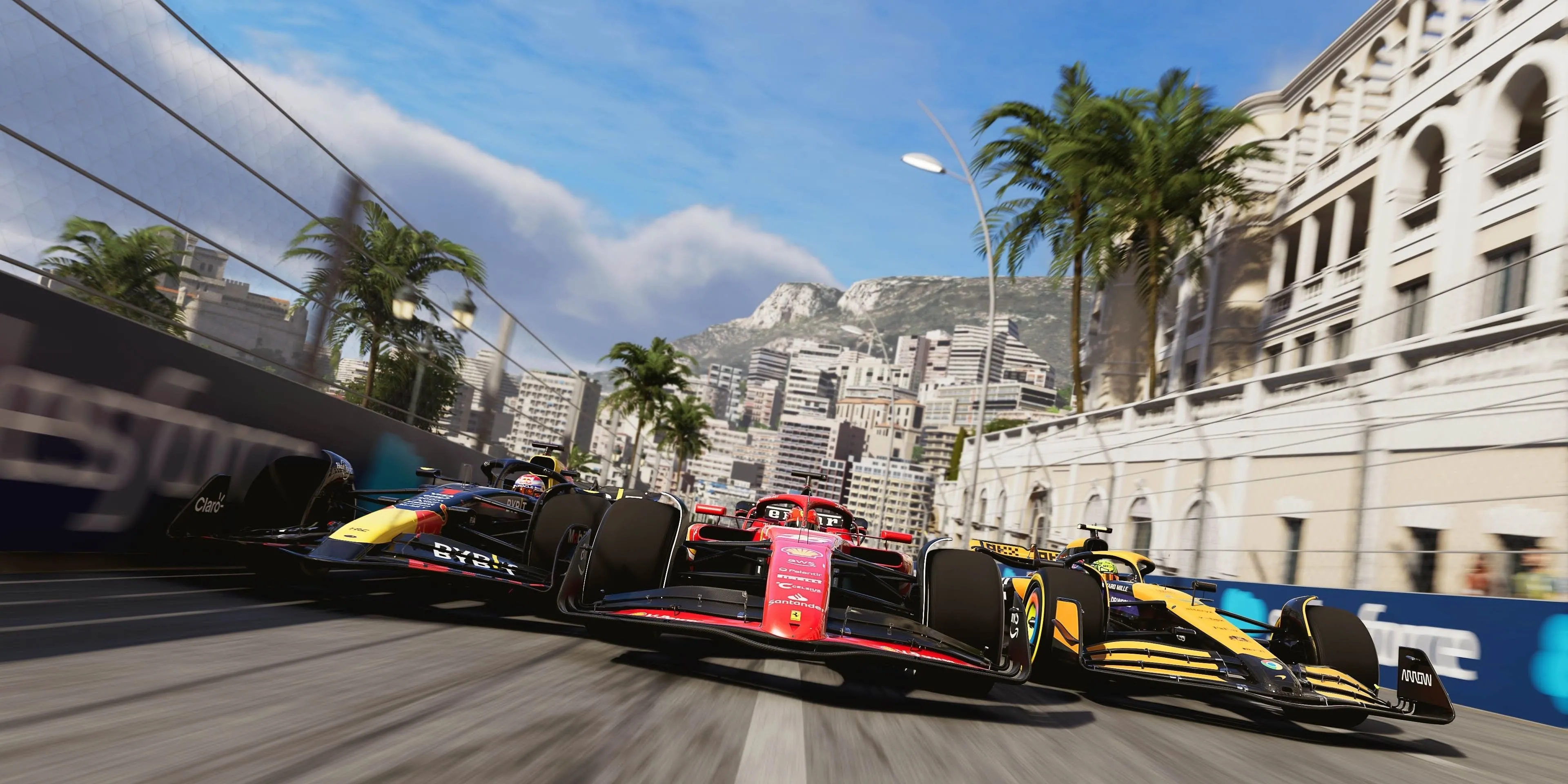 Xe đua F1 24 của Verstappen, LeClerc và Norris tại Monaco