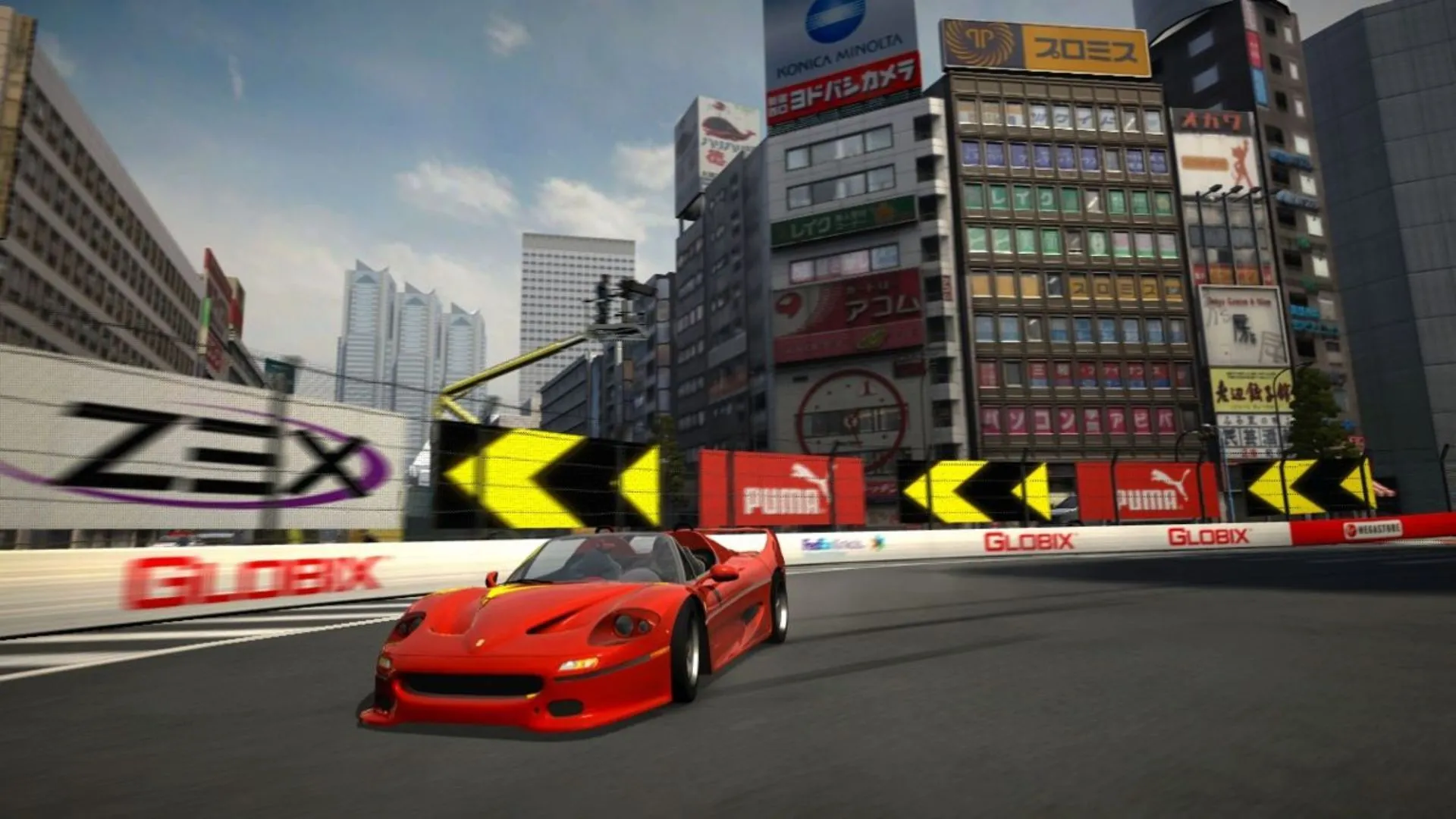 Xe đua thể thao chạy trên đường phố trong Project Gotham Racing 3