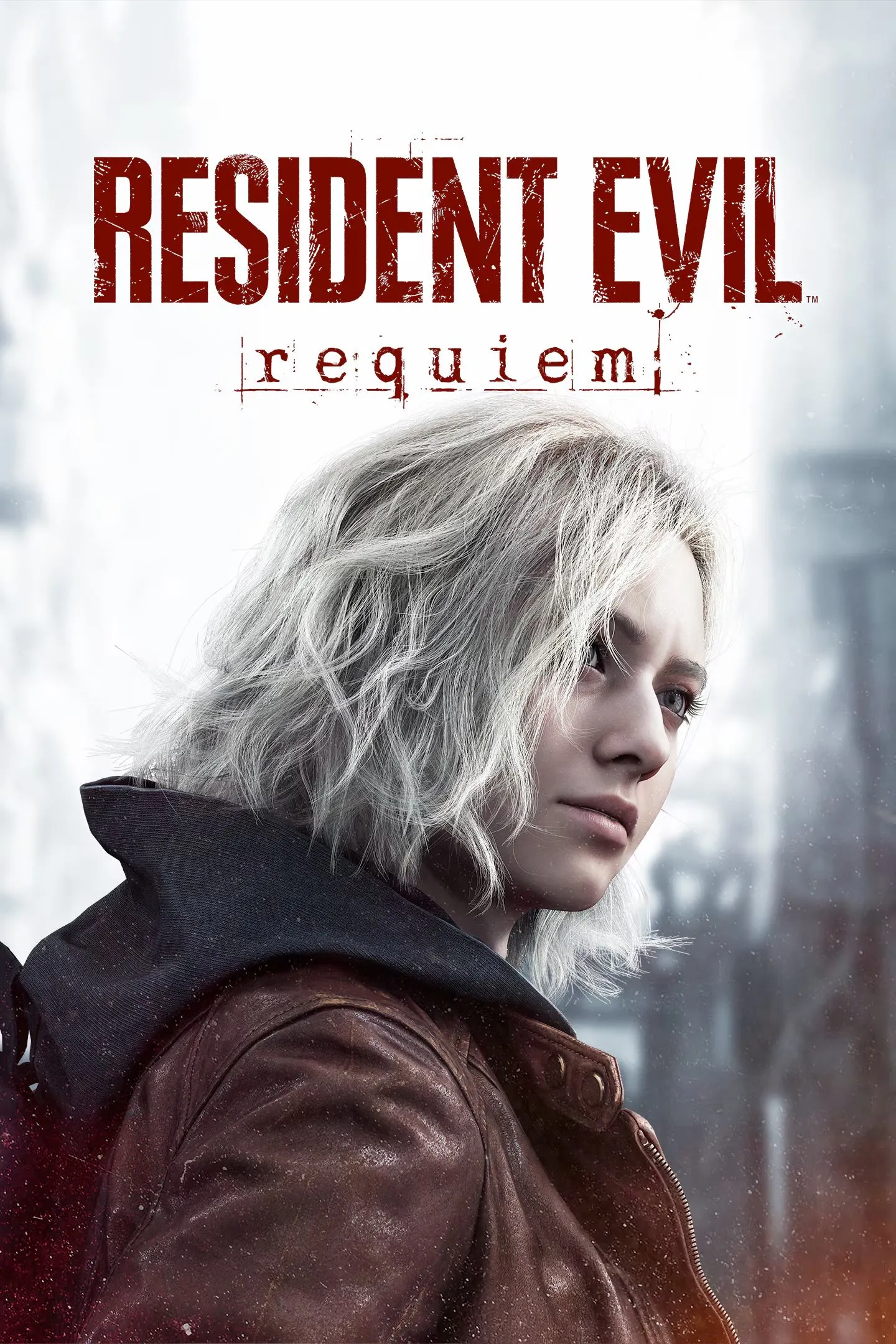 Ảnh bìa chính thức của Resident Evil Requiem, thể hiện chủ đề và không khí của game