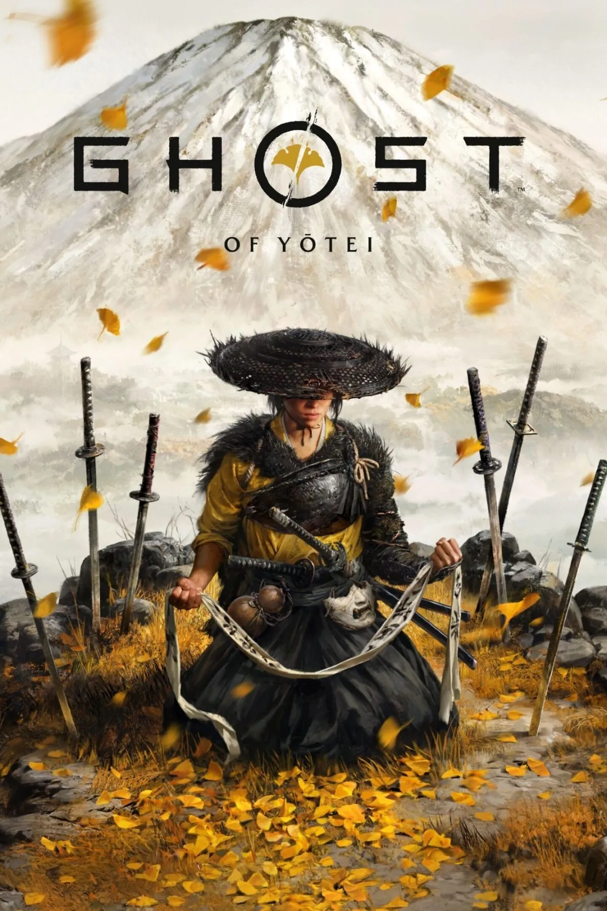 Ảnh bìa chính thức của tựa game Ghost of Yotei