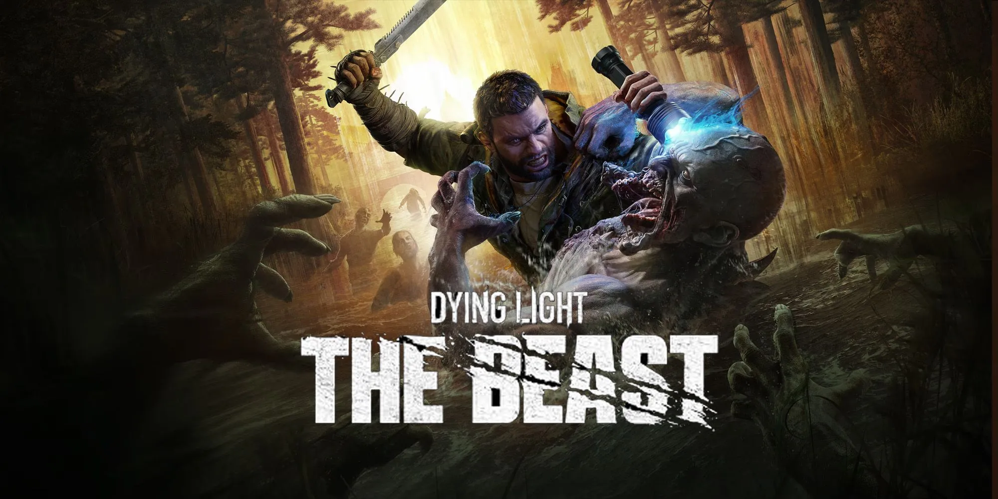 Artwork chính thức của Dying Light The Beast, nhấn mạnh bầu không khí kinh dị và sự trở lại cốt lõi gameplay sinh tồn