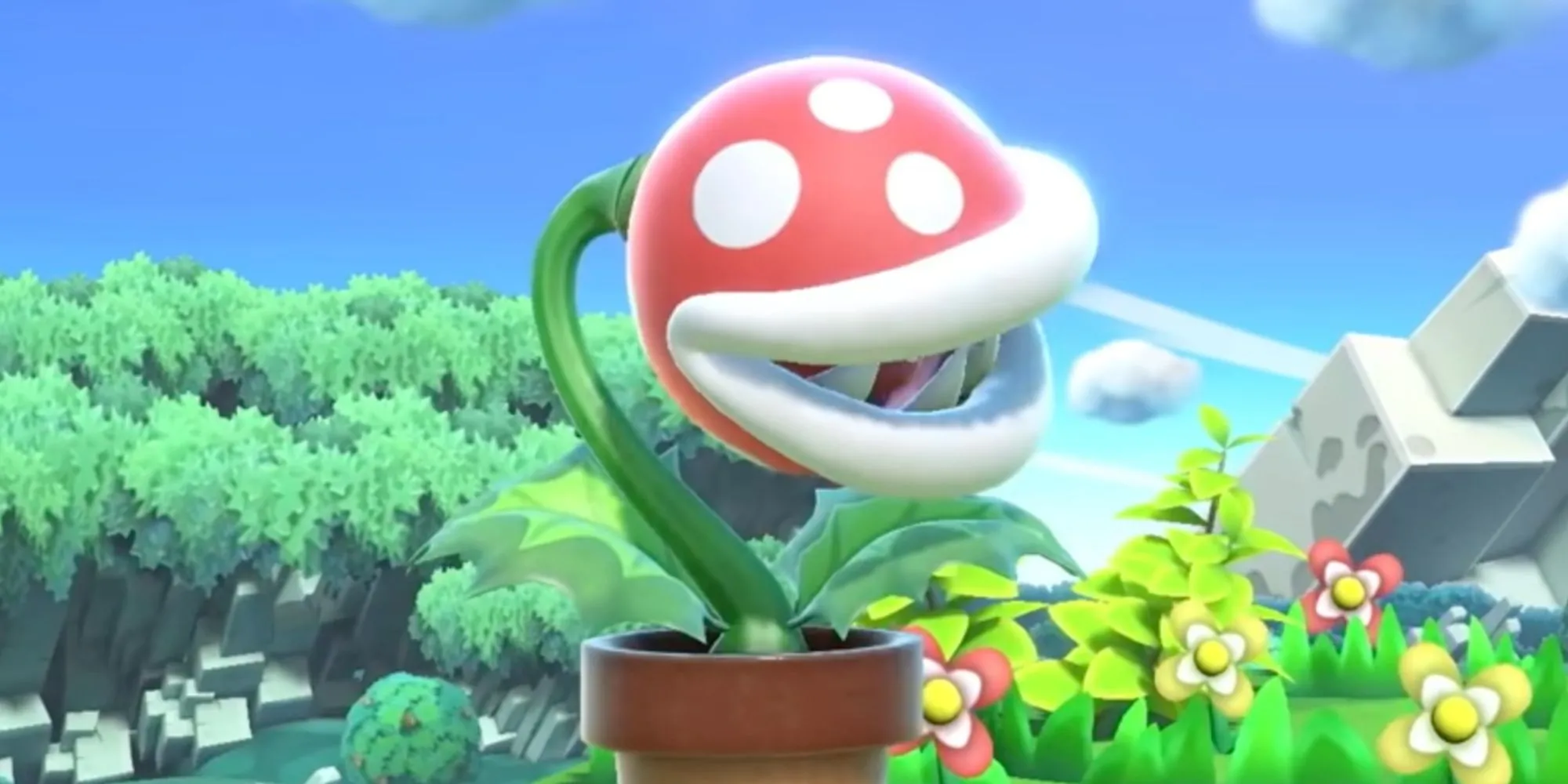 Cây Piranha Plant nổi tiếng từ series game Super Mario và Super Smash Bros. Ultimate.