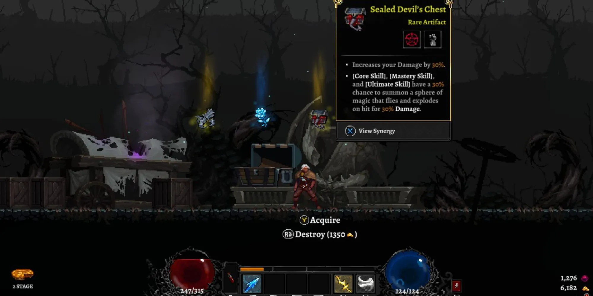 Dragon Is Dead Artifact Screen