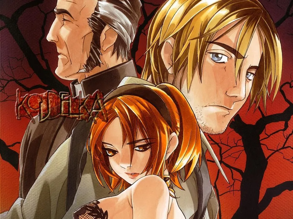 Góc nhìn cận cảnh Koudelka Iasant trong môi trường game u ám, làm nổi bật đồ họa cổ điển của tựa JRPG kinh dị trên PlayStation