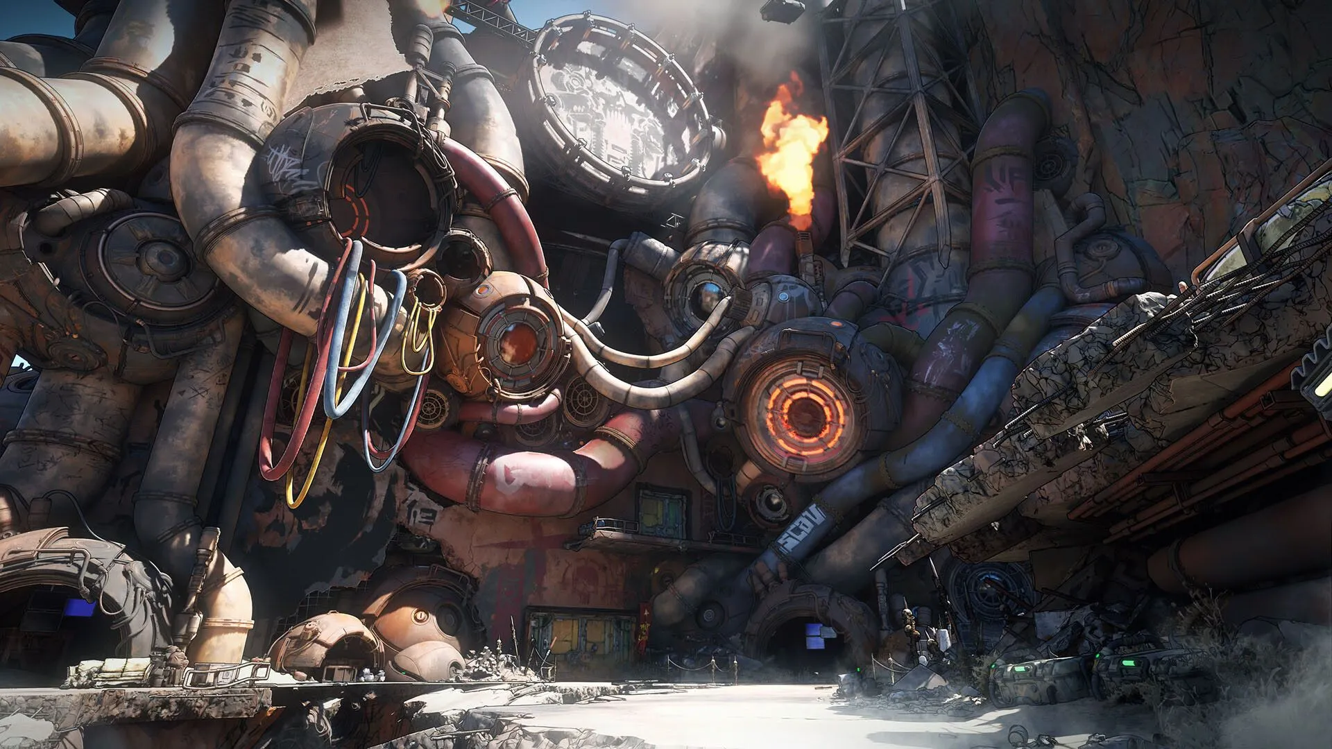 Hành động càn quét kẻ địch trong Borderlands 4