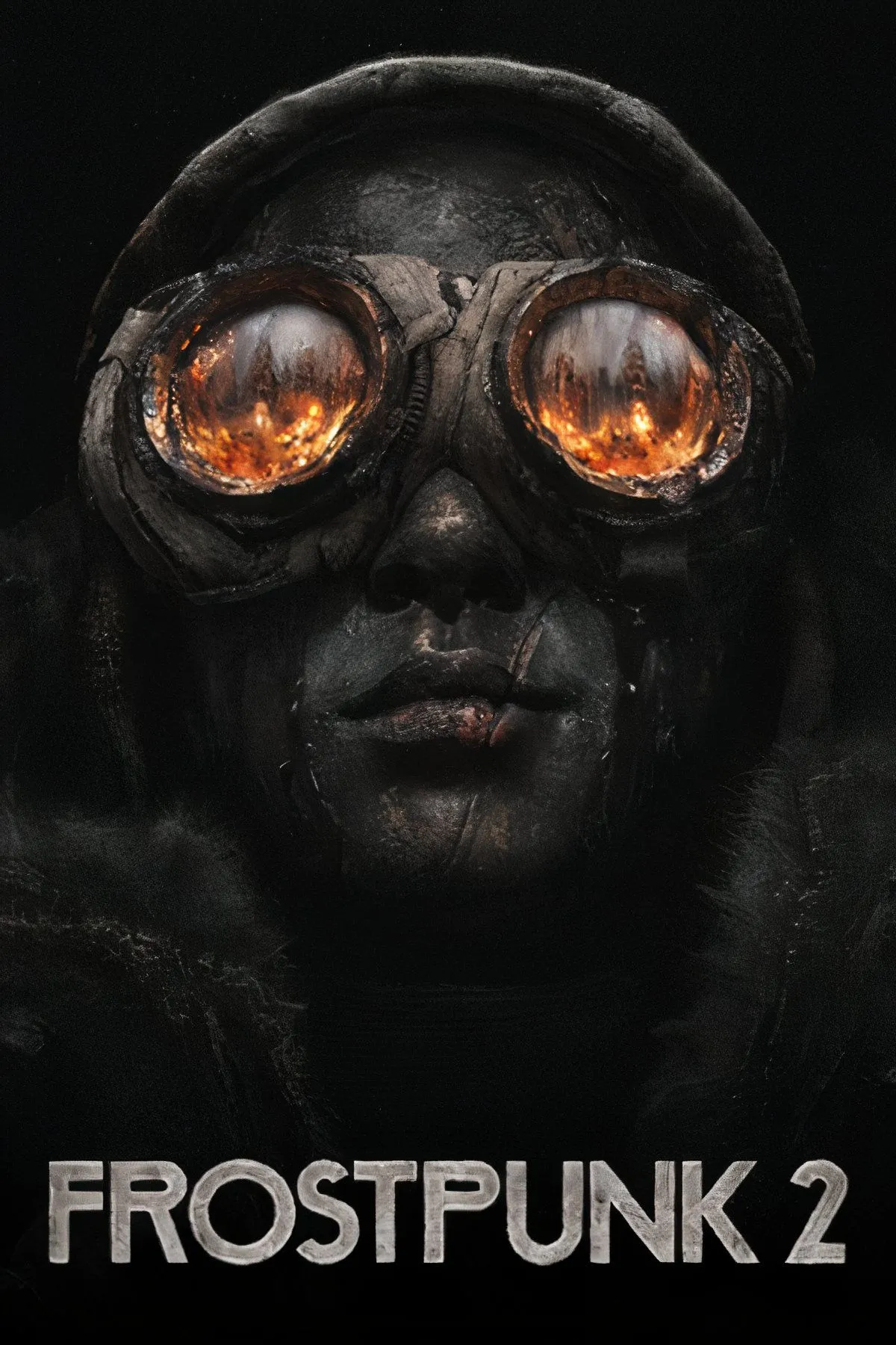 Hình ảnh tổng quan Frostpunk 2 hiển thị các yếu tố sinh tồn và quản lý đô thị trong bối cảnh hậu tận thế băng giá.