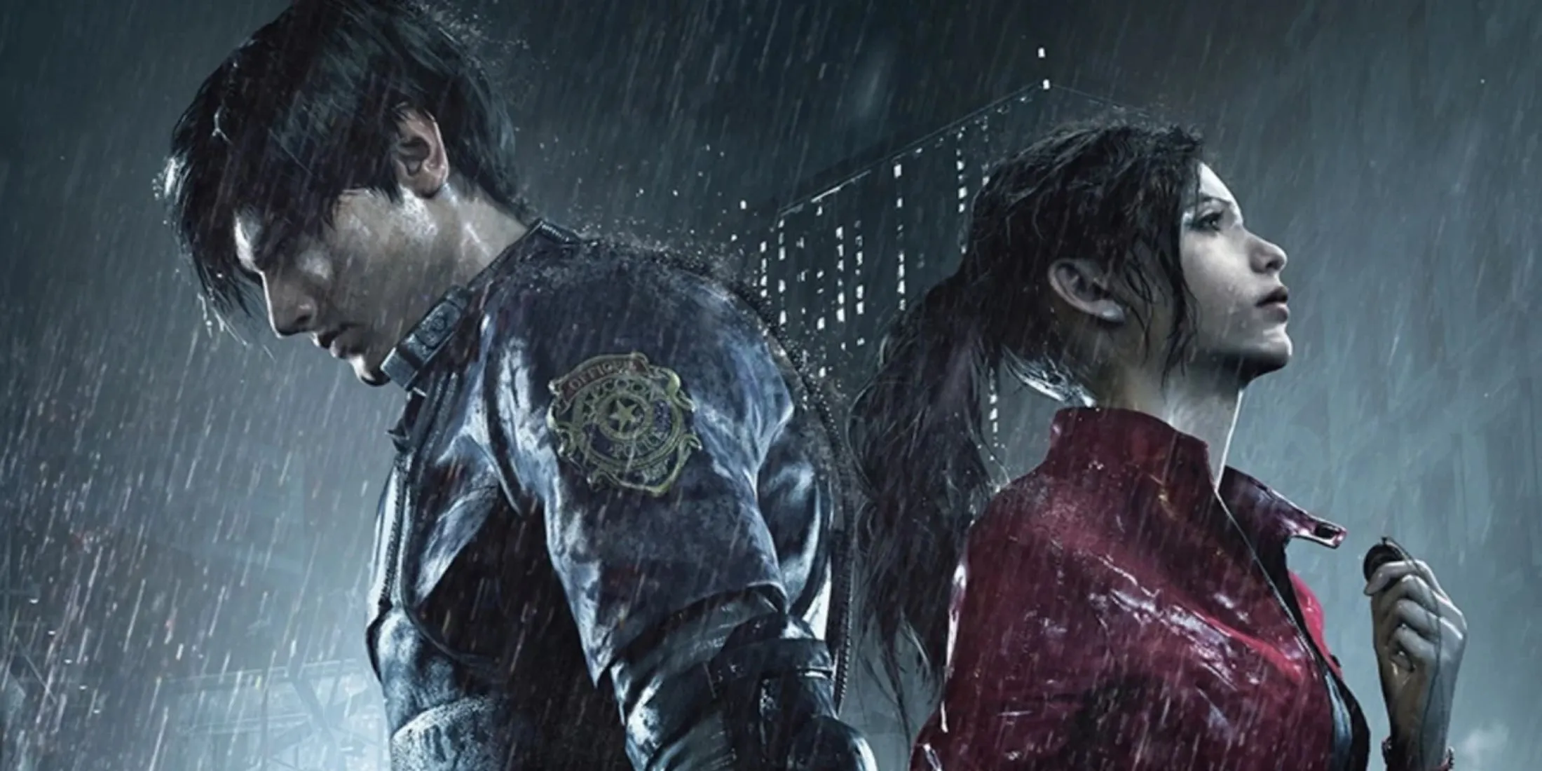 Leon Kennedy và Claire Redfield, hai nhân vật chính trong Resident Evil 2 Remake