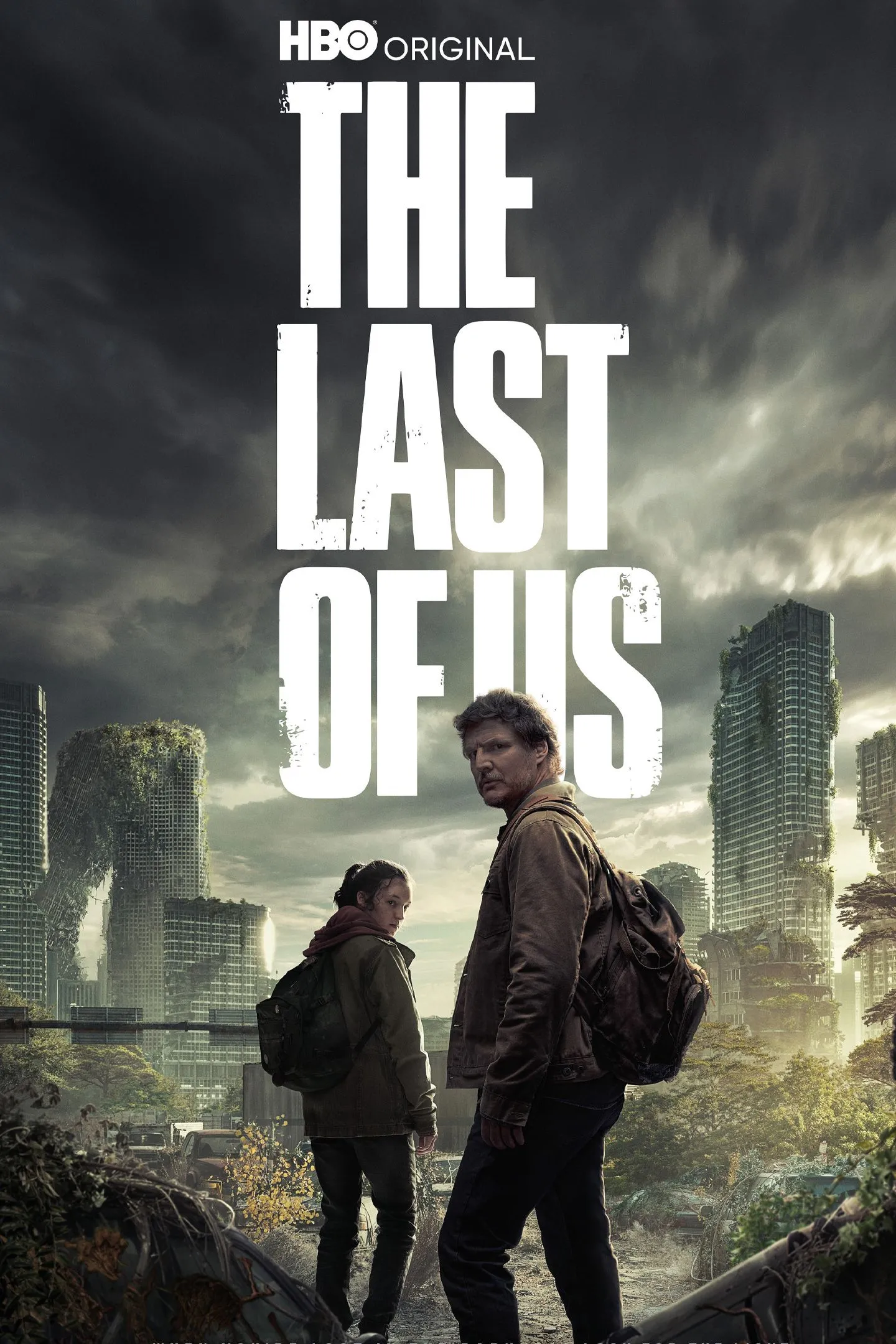 Logo HBO Max và The Last of Us, biểu tượng của series truyền hình được đề cử Emmy.