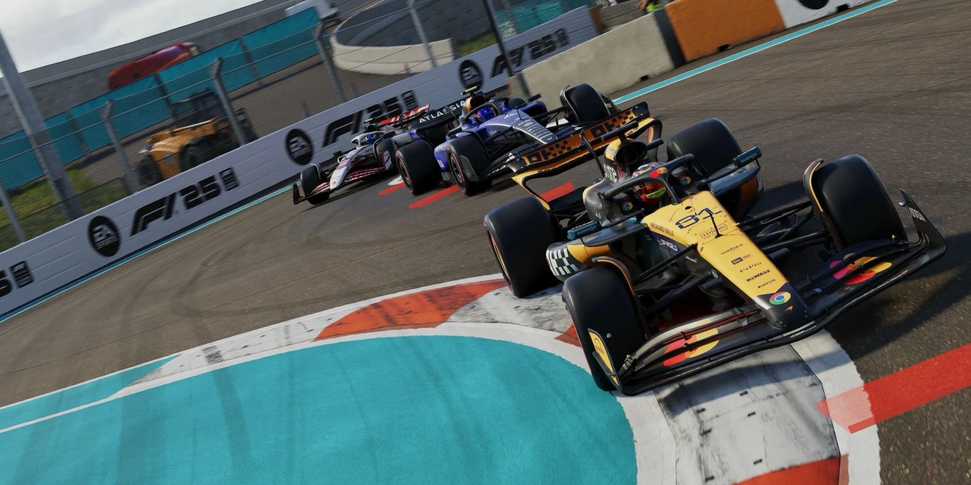 Oscar Piastri dẫn đầu chặng Miami GP trong chế độ sự nghiệp F1 25