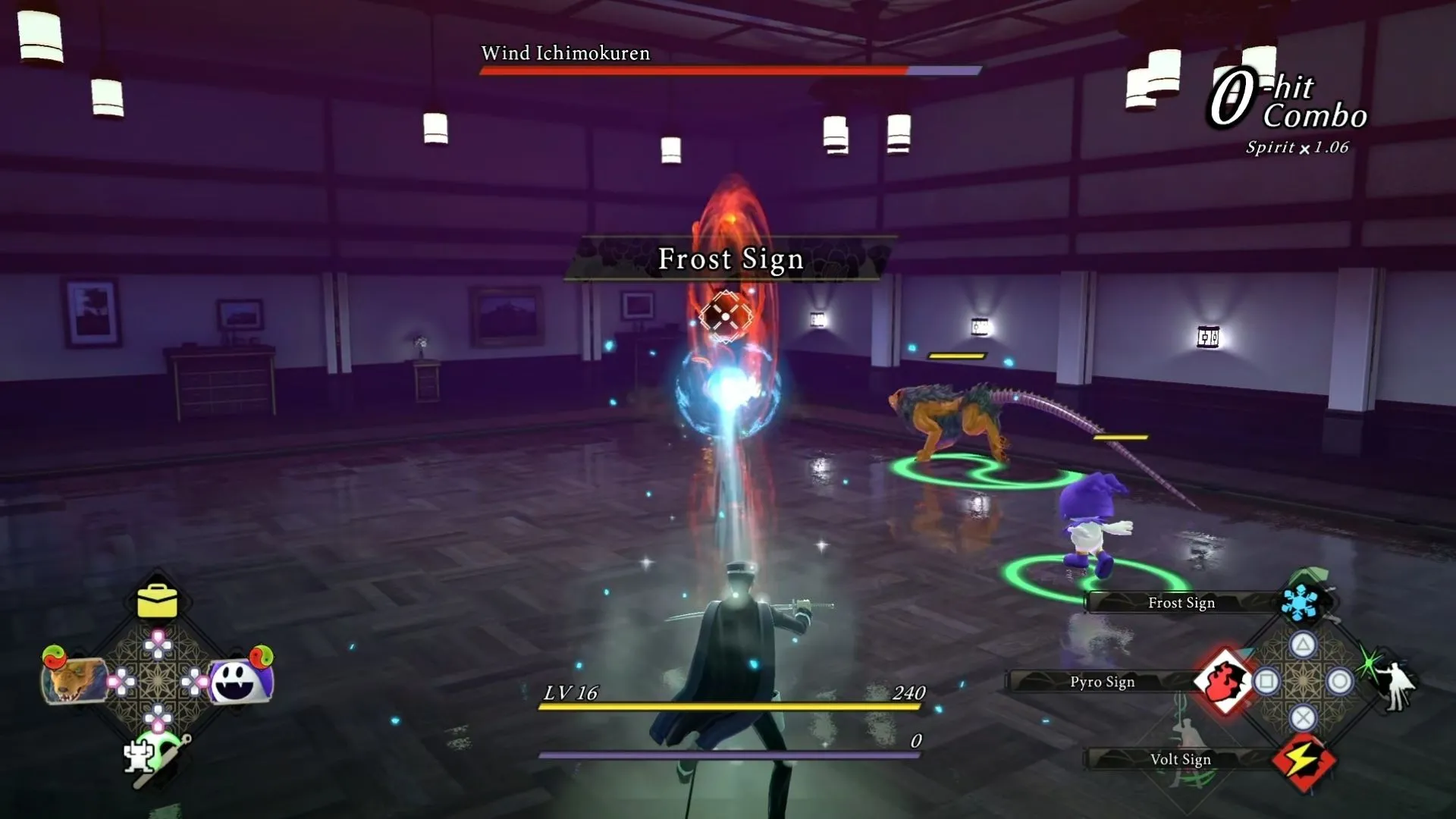 RAIDOU Remastered: Bí ẩn của Đội quân Vô hồn - Combat