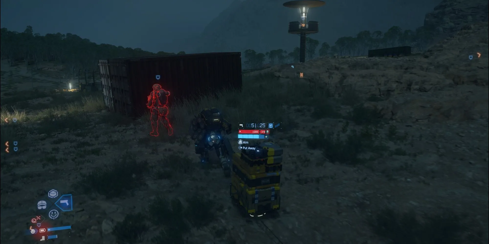 Sam Bridges đối mặt với kẻ thù trong Death Stranding 2