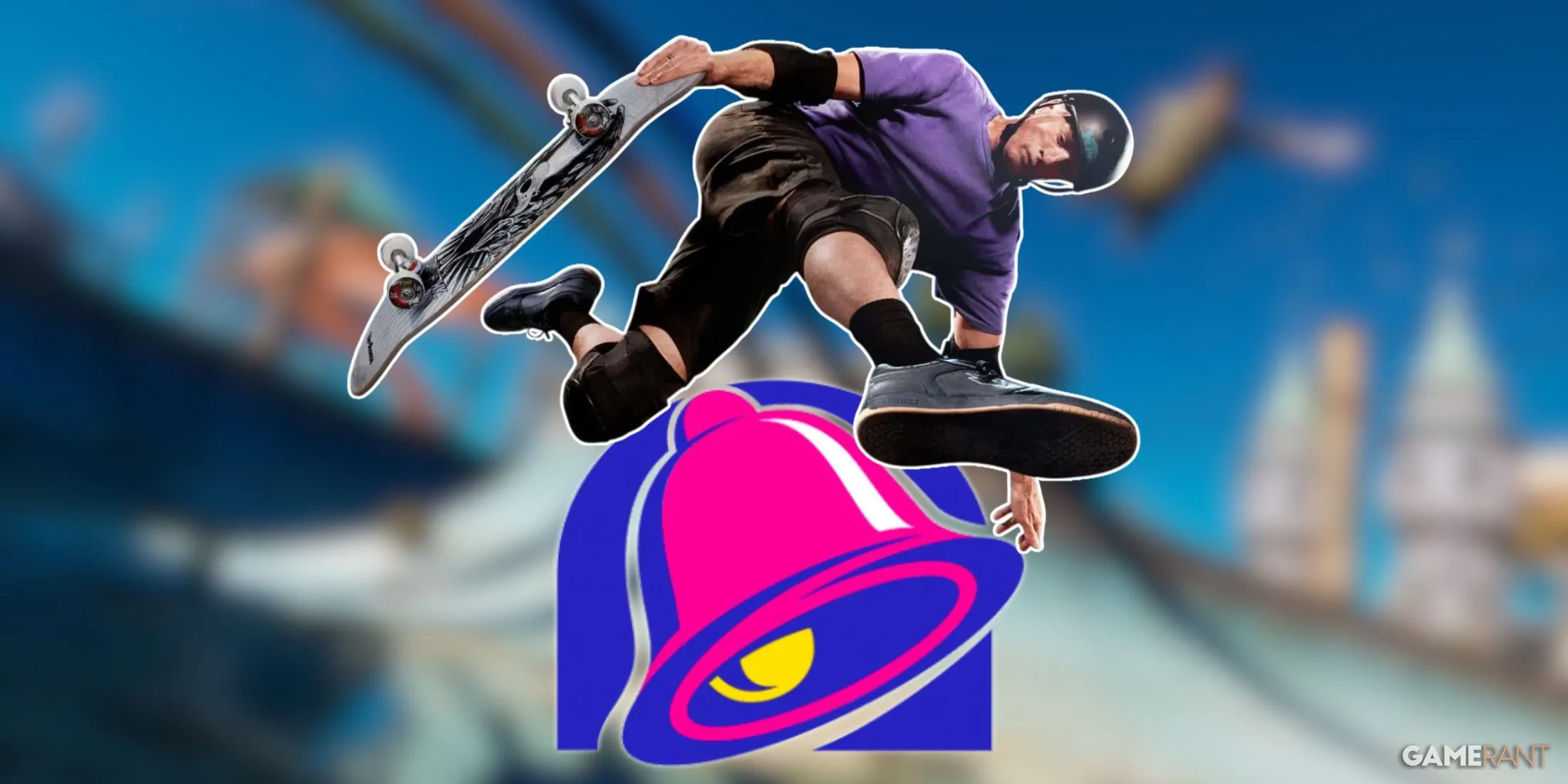 Tony Hawk's Pro Skater 3 + 4 hợp tác cùng Taco Bell mang đến vật phẩm độc quyền trong game.