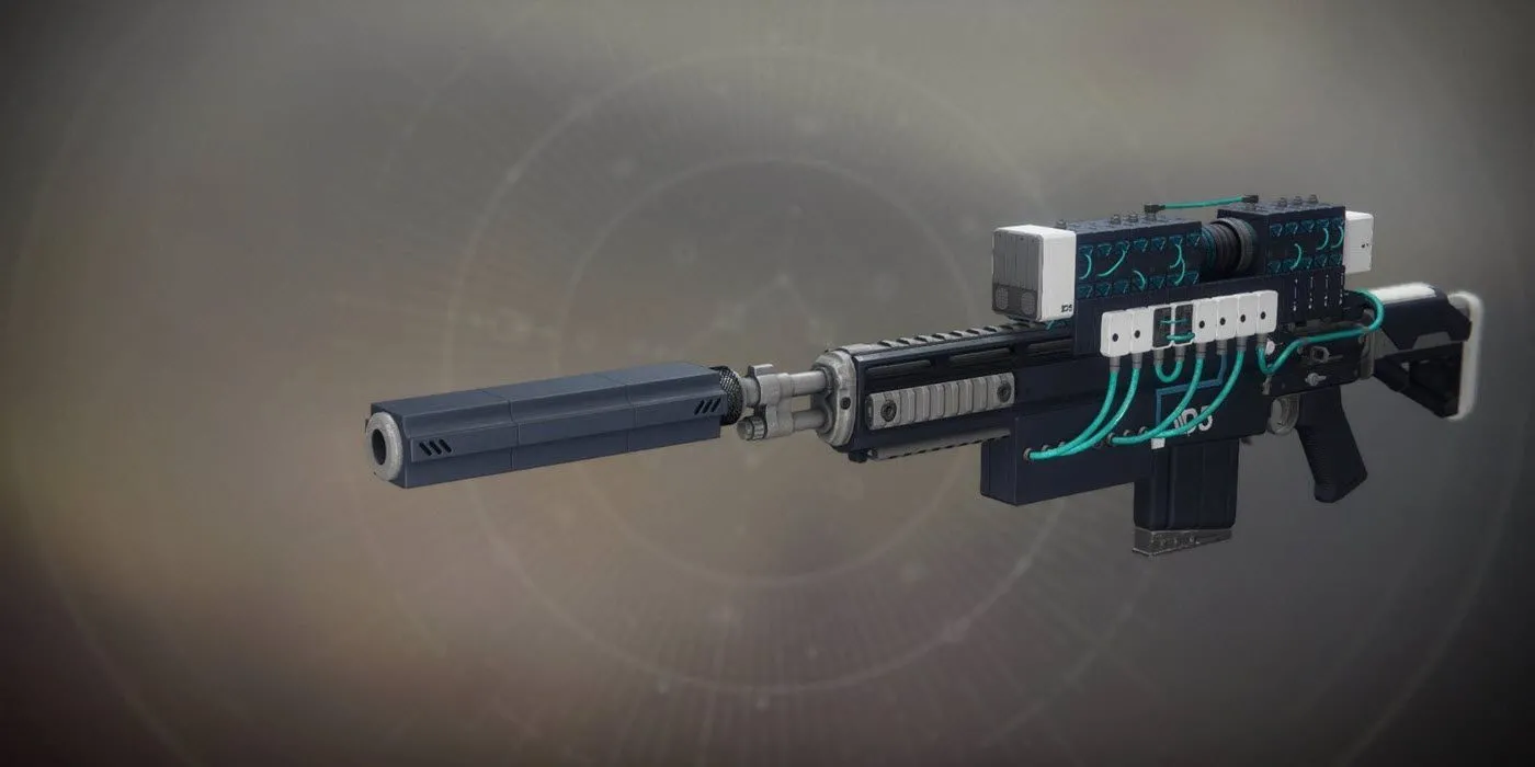 Vũ khí Exotic Linear Sniper Rifle DARCI trong Destiny 2