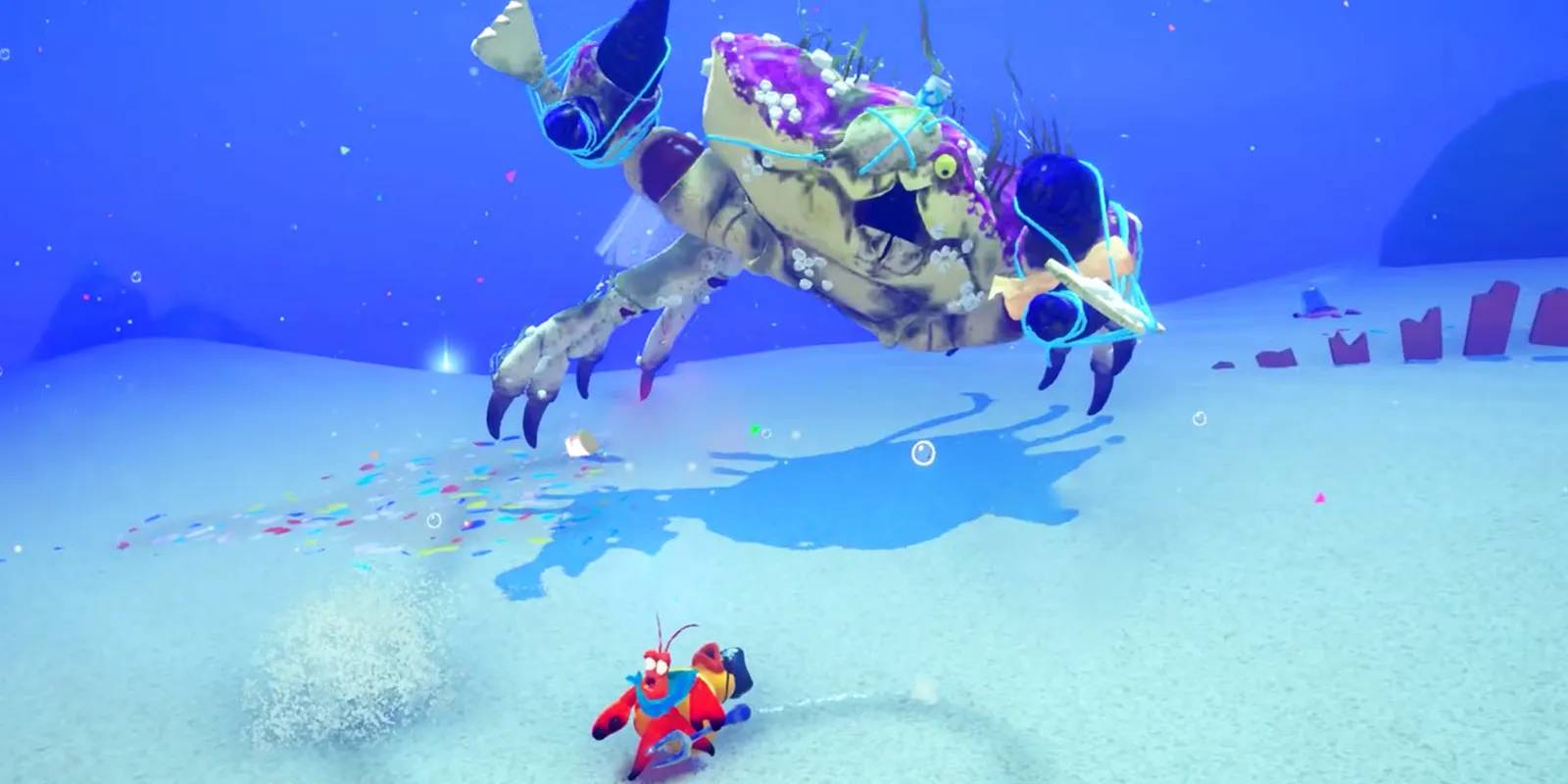 Another Crab's Treasure: Game Souls-like với nhân vật Kril cua biển độc đáo