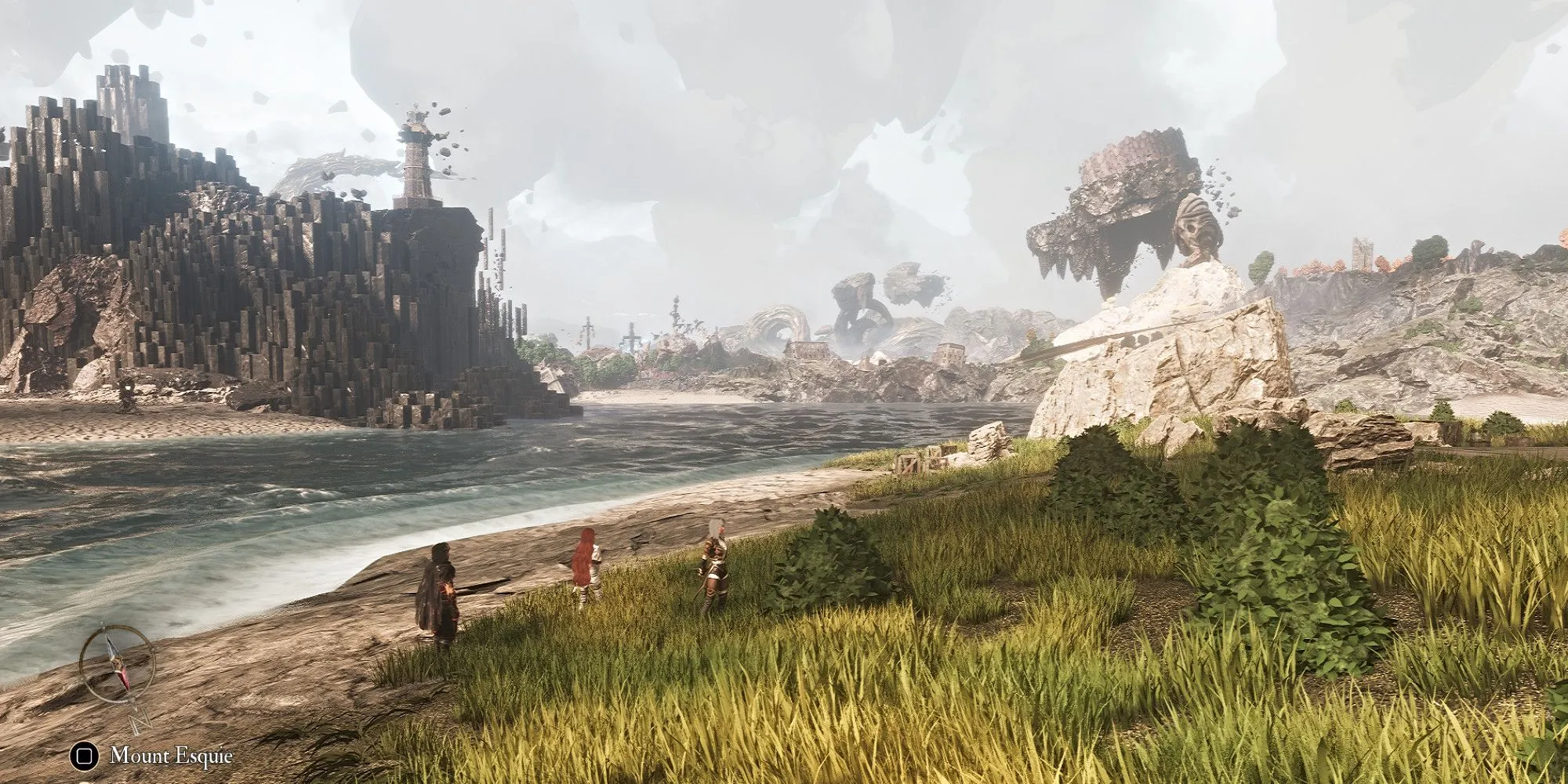 Bản đồ thế giới rộng lớn trong game Clair Obscur Expedition 33