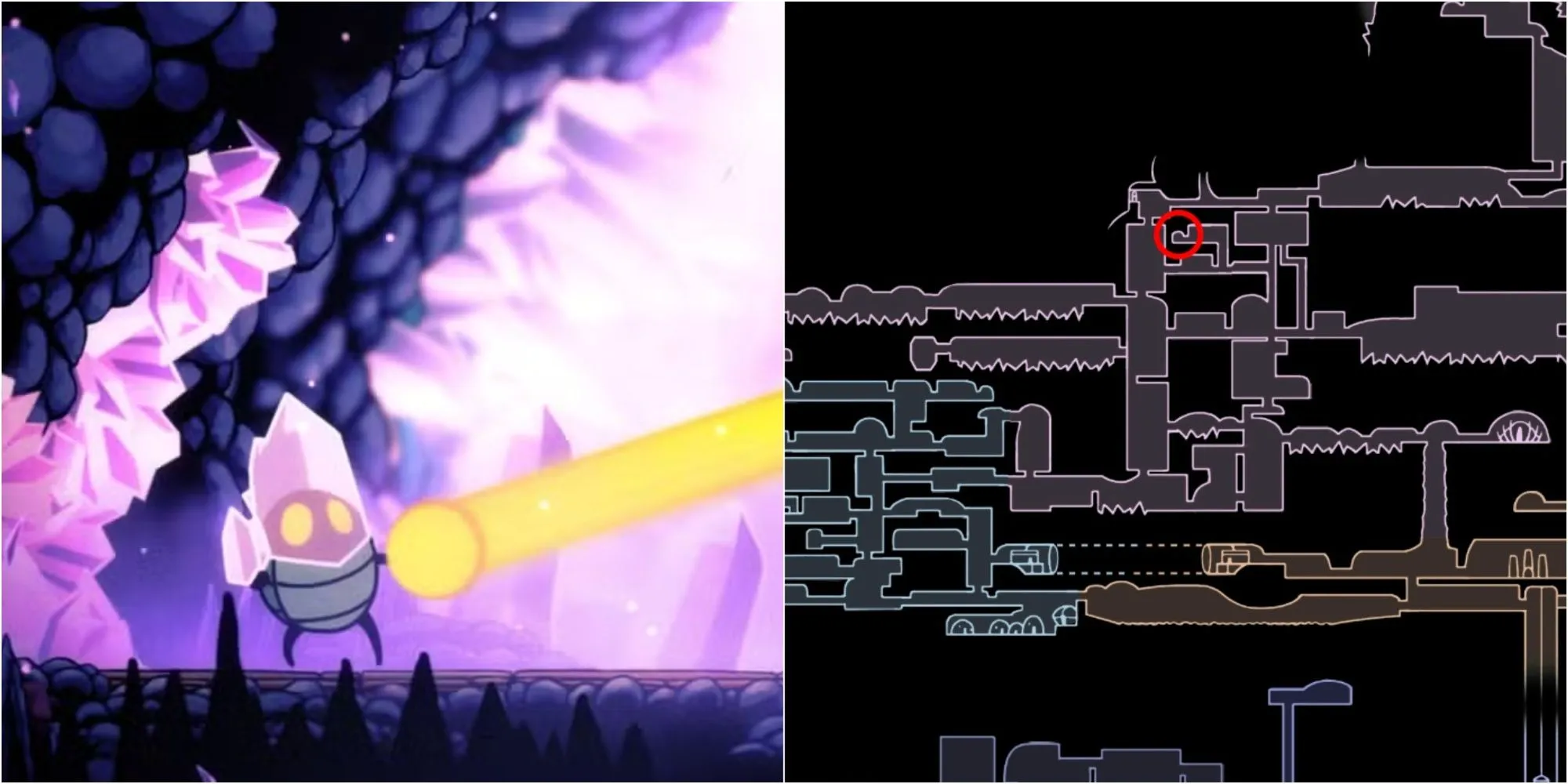 Enraged Guardian, boss tùy chọn tại Crystal Peak, bảo vệ Mảnh Mặt Nạ
