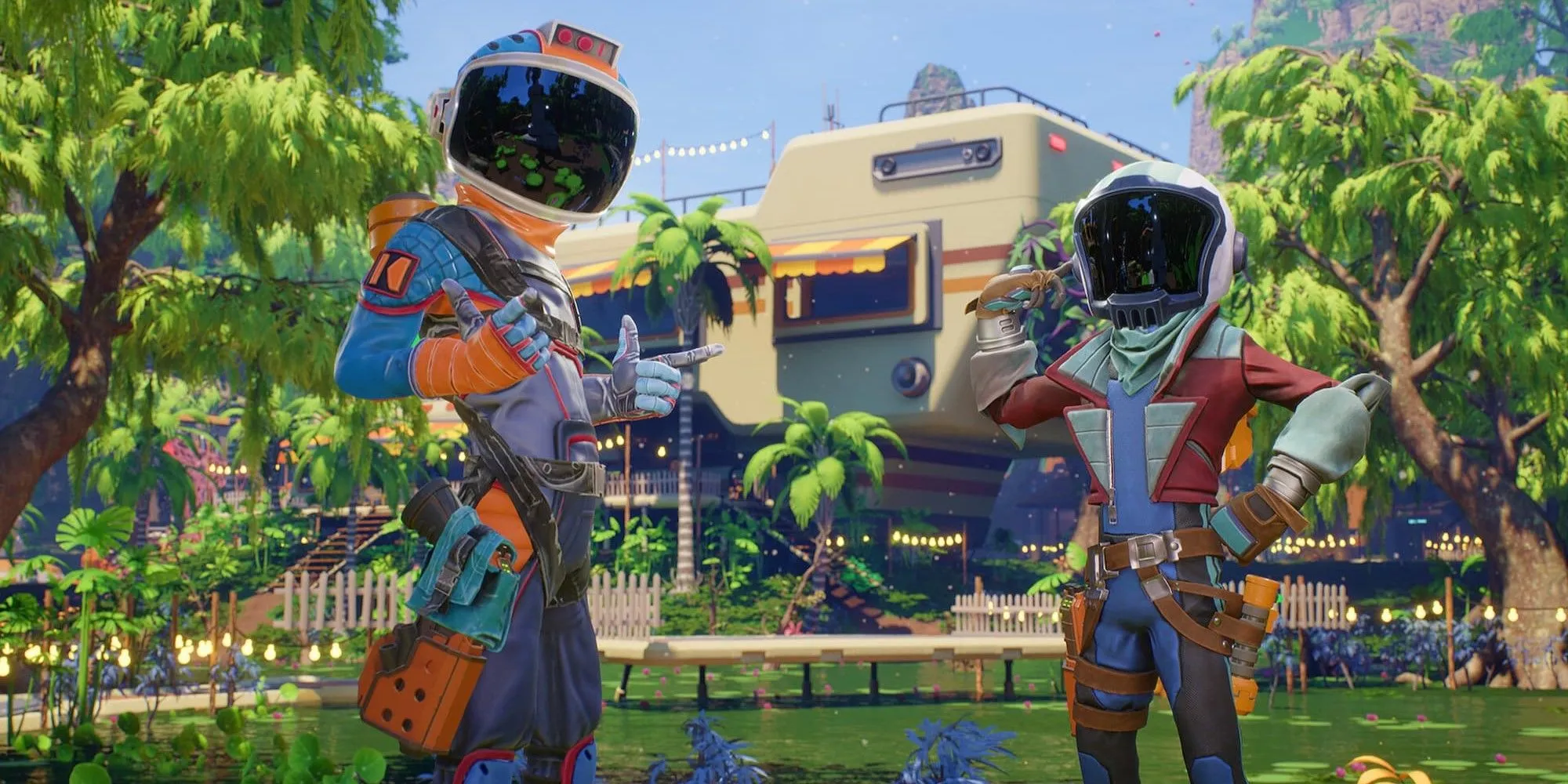 Hai phi hành gia khám phá hành tinh trong Revenge of the Savage Planet, game phiêu lưu hành động co-op khoa học viễn tưởng