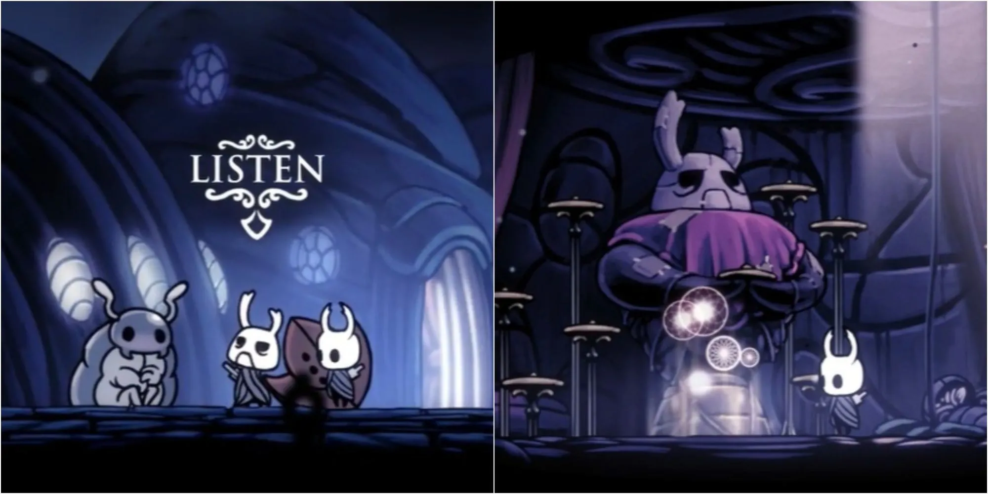 Hình ảnh Knight sẵn sàng khám phá những giấc mơ ẩn giấu trong DLC Hidden Dreams của Hollow Knight