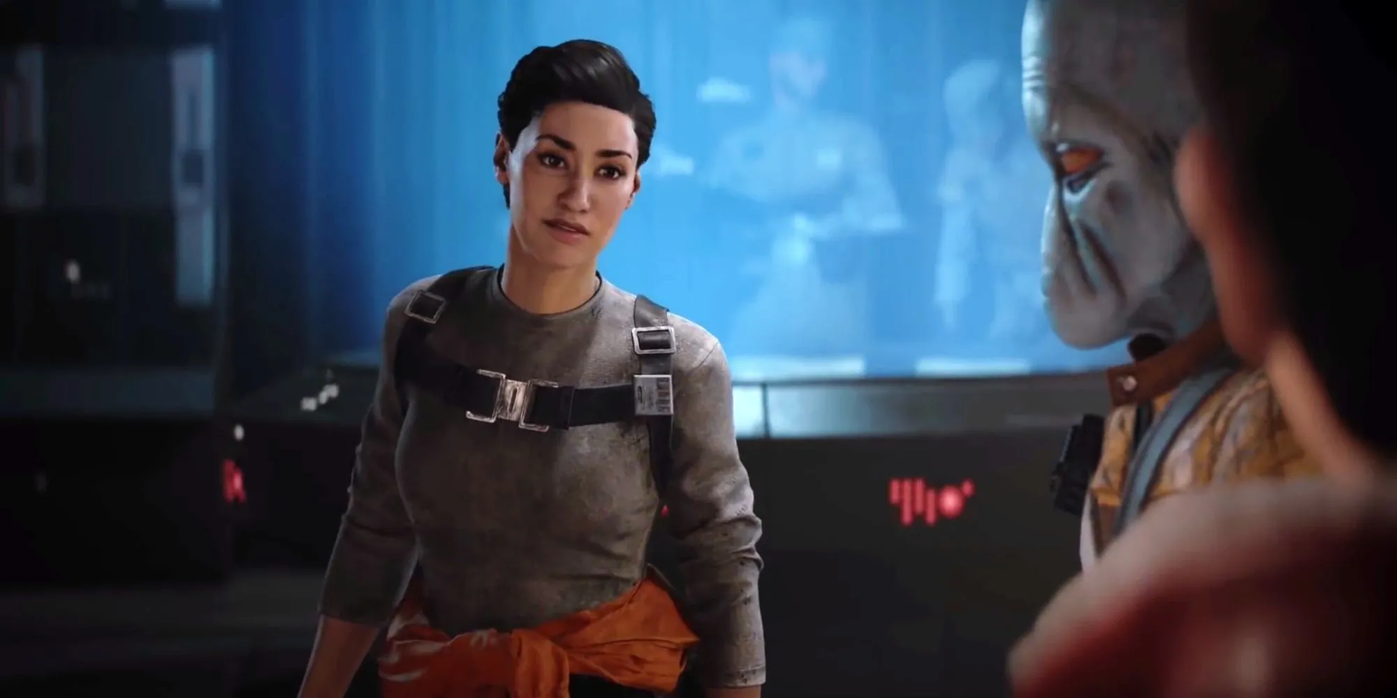 Iden Versio, chỉ huy Inferno Squad, trong Star Wars Battlefront II (2017), đại diện cho chiến dịch marketing gây hiểu lầm