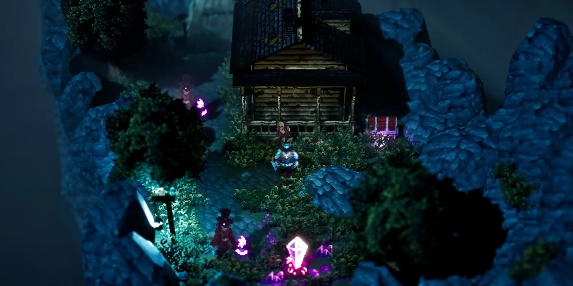 Lối chơi chiến đấu liên chiều không gian trong game Soulslike Absym