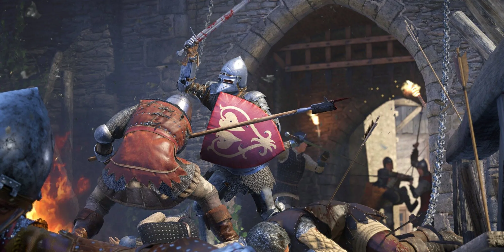 Mô tả hình ảnh: Cảnh chiến đấu trong Kingdom Come Deliverance 2, nhấn mạnh tính chân thực và độ khó của game.