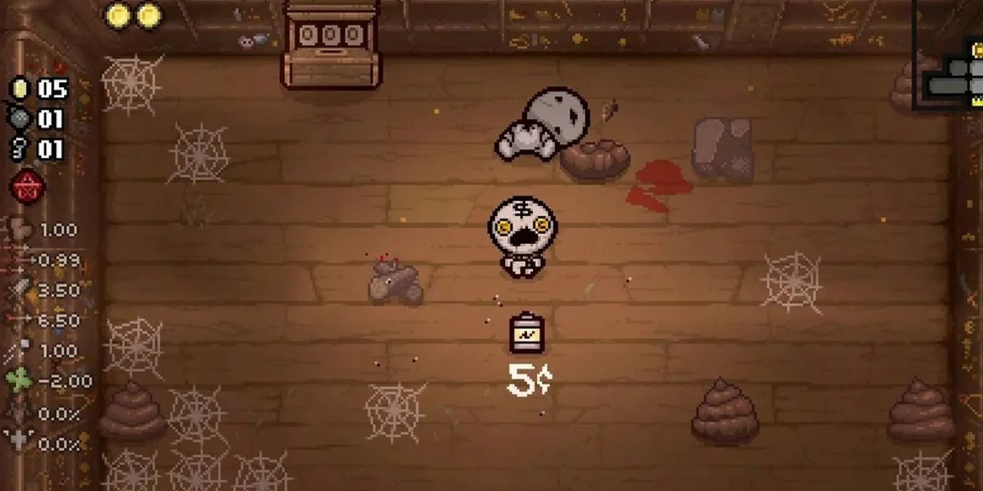 Nhân vật bí mật Tainted Keeper trong cửa hàng của The Binding of Isaac Rebirth được mở khóa qua ARG
