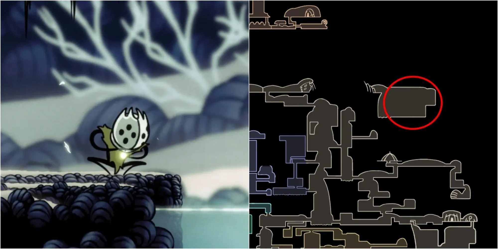 Pale Lurker ẩn mình trong Colosseum of Fools, là mục tiêu để giành lấy Simple Key quan trọng cho DLC Godmaster