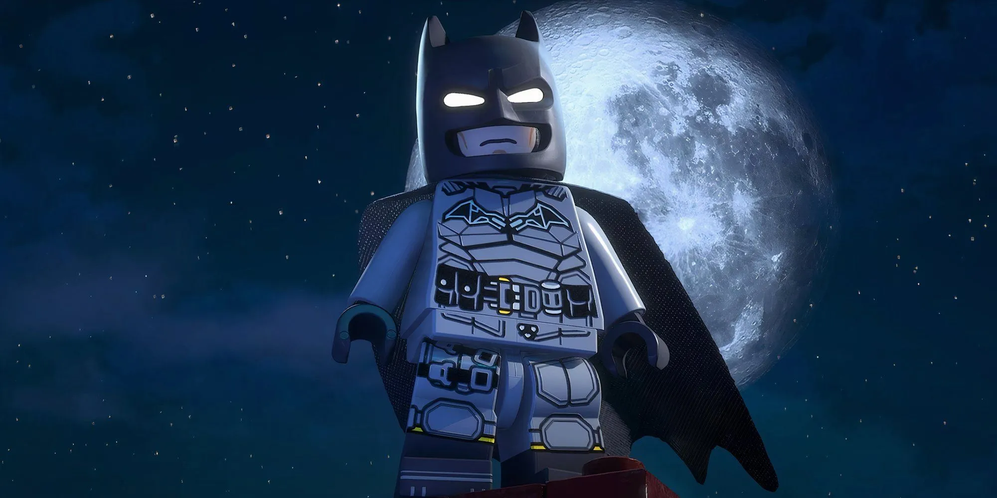 Poster LEGO Batman: Legacy of the Dark Knight, phản ánh sự lặp lại và bão hòa của các tựa game LEGO trên thị trường.
