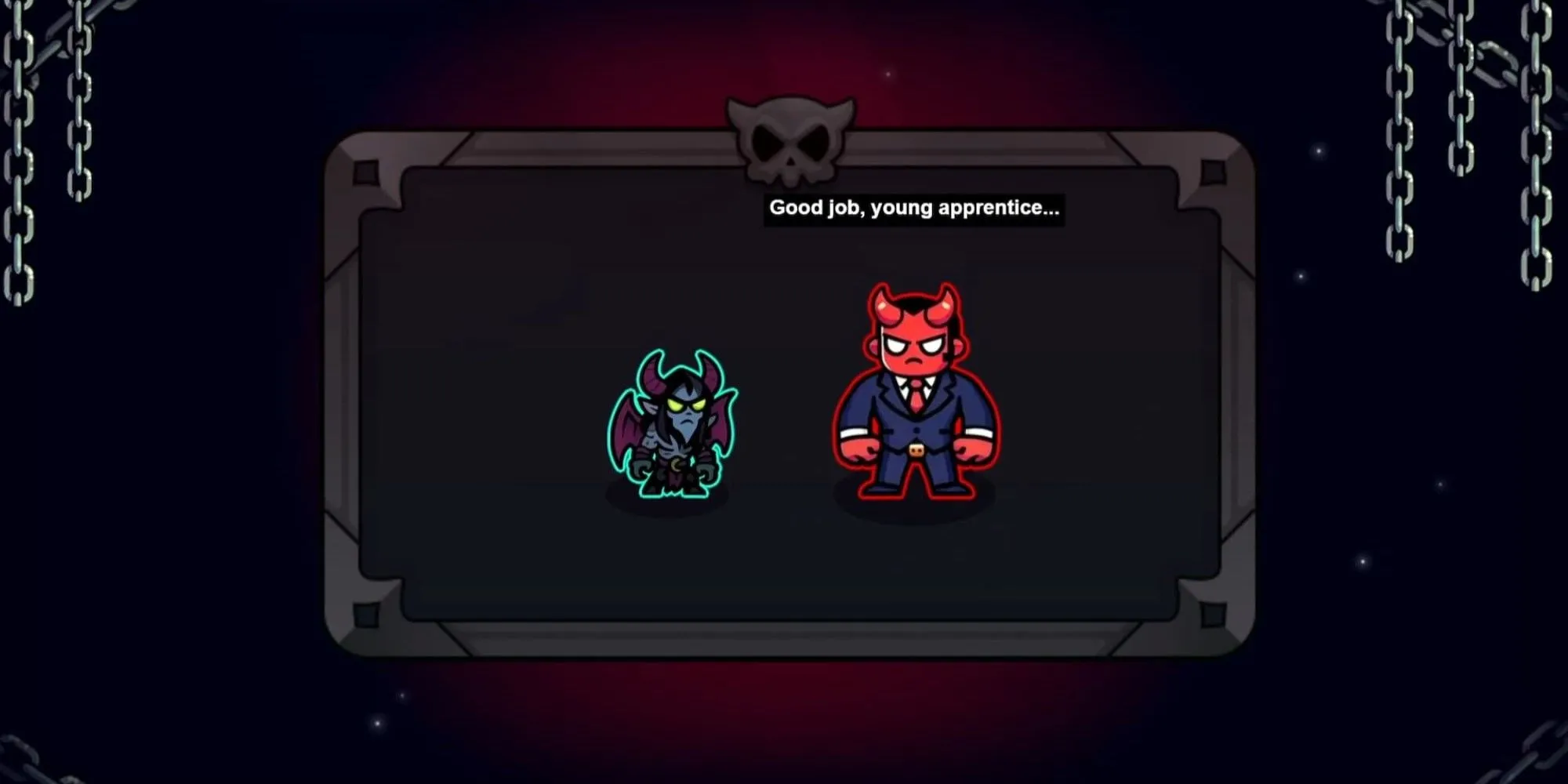 Quỷ vương và ác quỷ trong Noobs Are Coming, game roguelite co-op mô phỏng trùm cuối