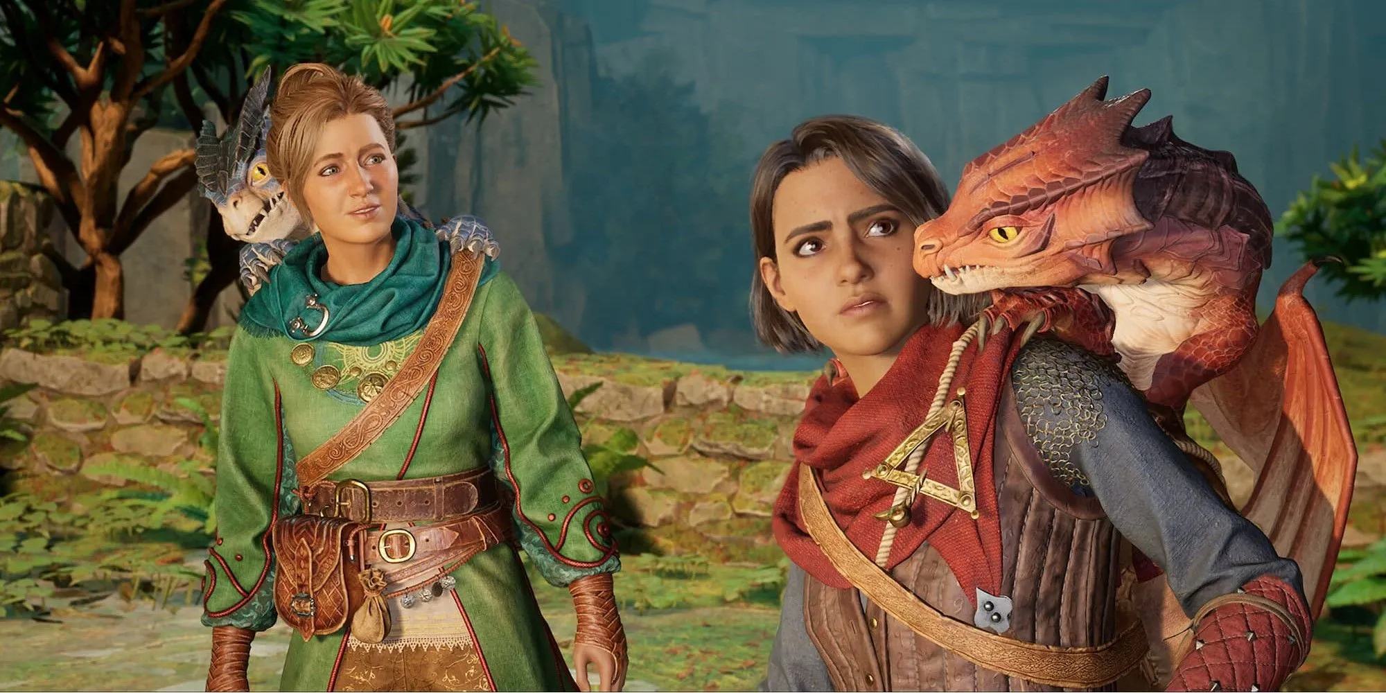 Rồng trên vai nhân vật trong Split Fiction, game phiêu lưu hành động co-op màn hình chia độc đáo