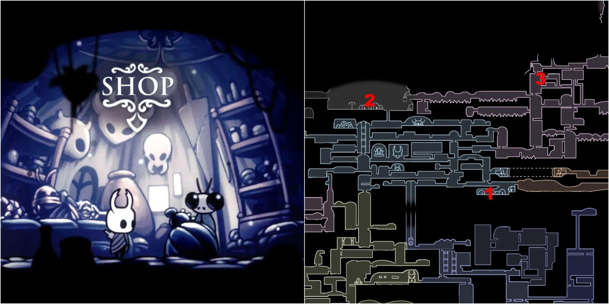 Sly, thương nhân tại Dirtmouth, bán Mảnh Mặt Nạ trong Hollow Knight
