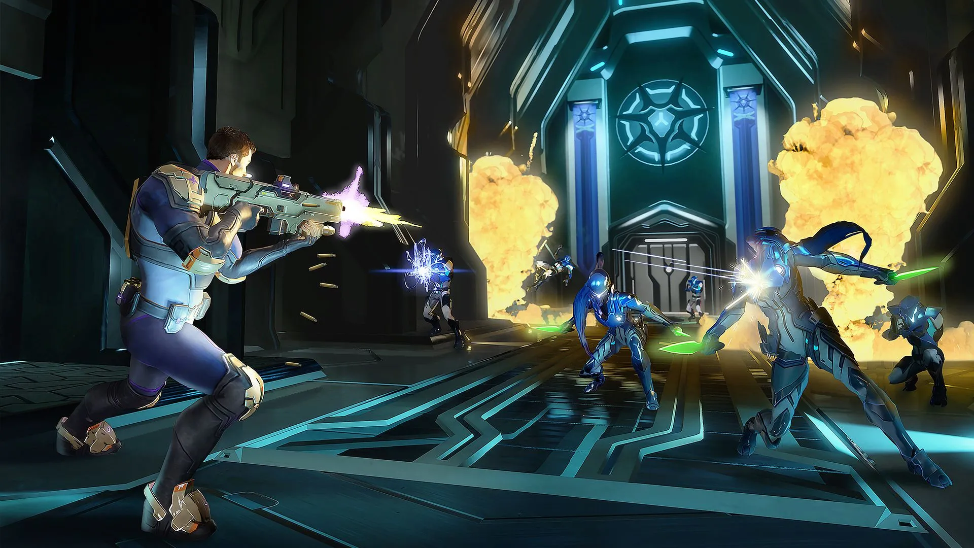 Agents of Mayhem thể hiện gameplay hành động nhưng bản đồ và nội dung rỗng