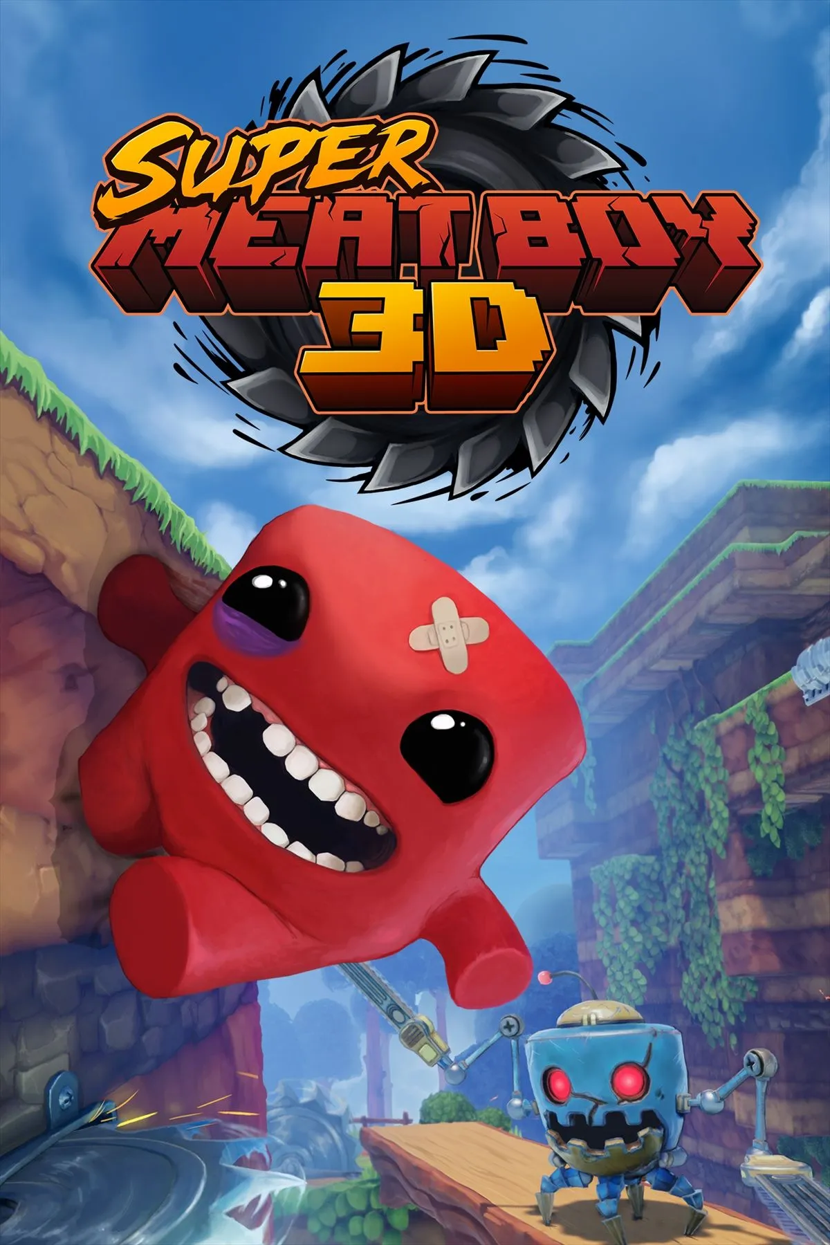 Ảnh bìa Super Meat Boy 3D từ press kit