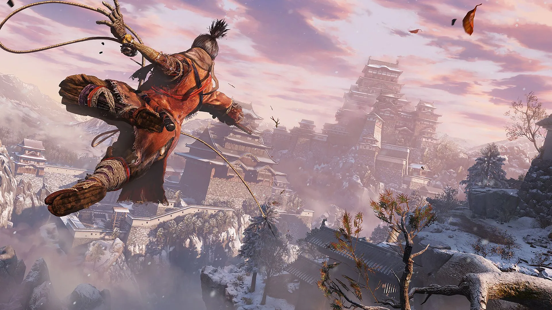 Ảnh chiến đấu Sekiro, minh họa cơ chế parry yêu cầu timing chính xác trong combat