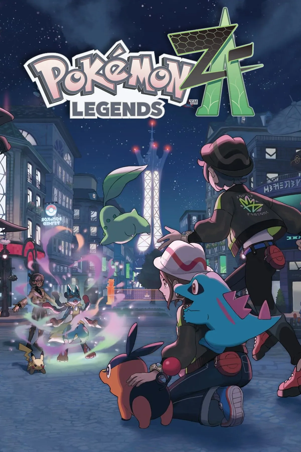 Artwork chính thức Pokémon Legends: Z-A dùng để tham chiếu thông tin game và các cơ chế spawn Shiny