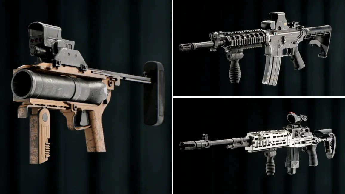 Assault kết hợp AR và DMR, sử dụng M320A1 để mở lối